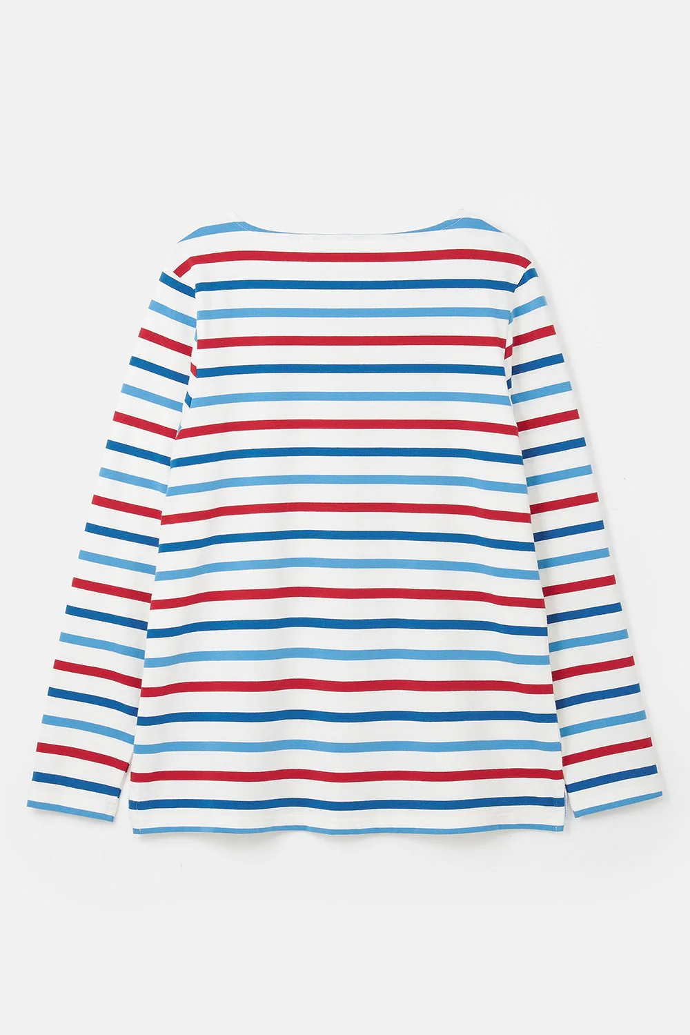 Causeway Breton Top - Red Teal Stripe - Image 7