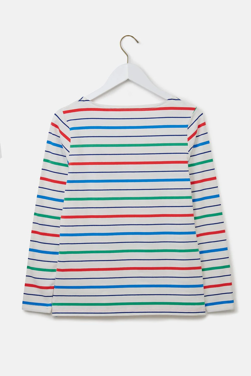 Causeway Breton Top - Seagrass Blue Poppy Stripe - Image 7