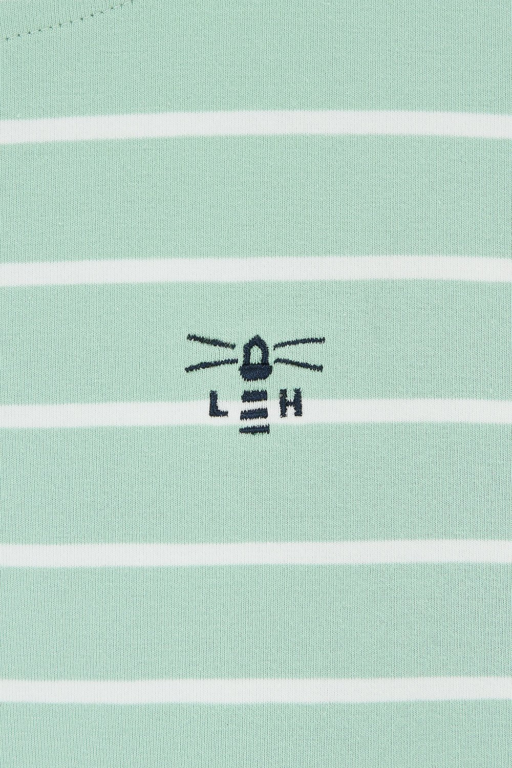 Causeway Breton Top - Soft Pistachio Stripe - Image 9