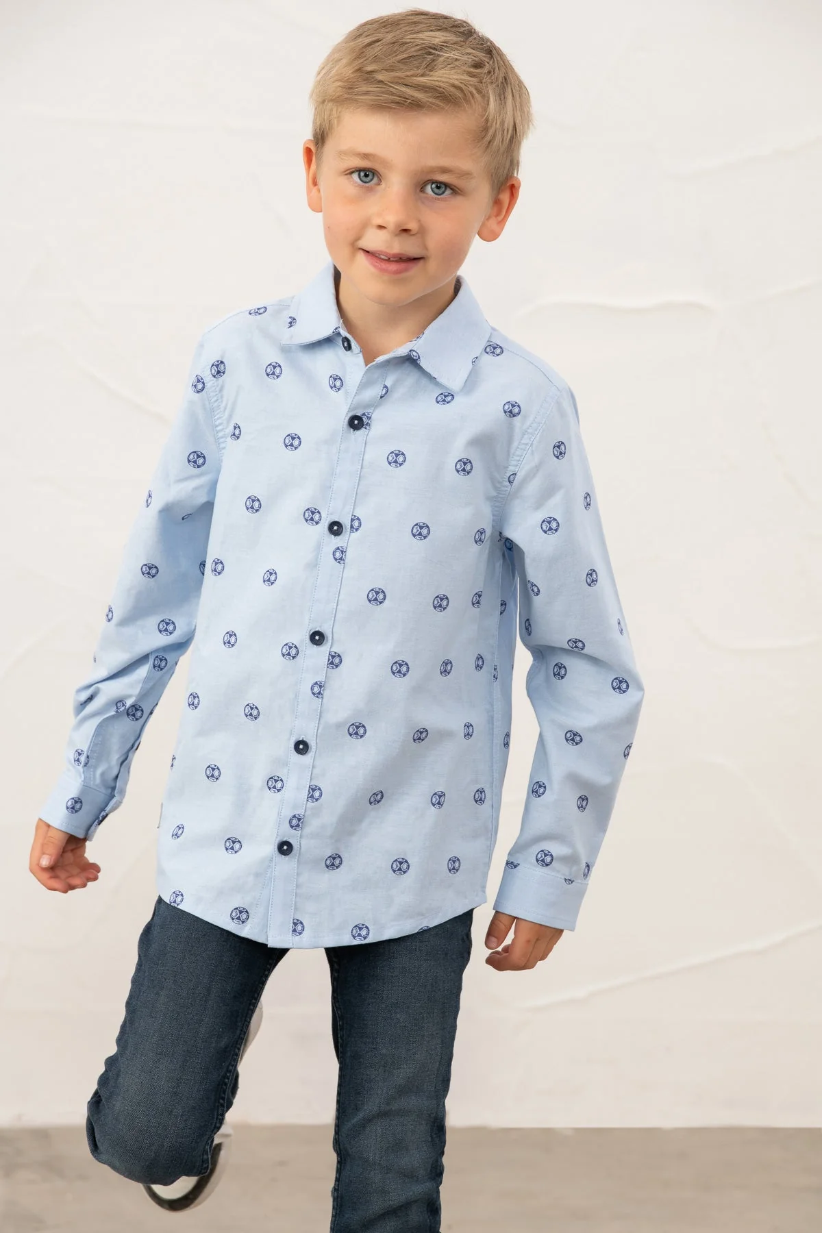 Charlie Shirt - Football Print - Image 12