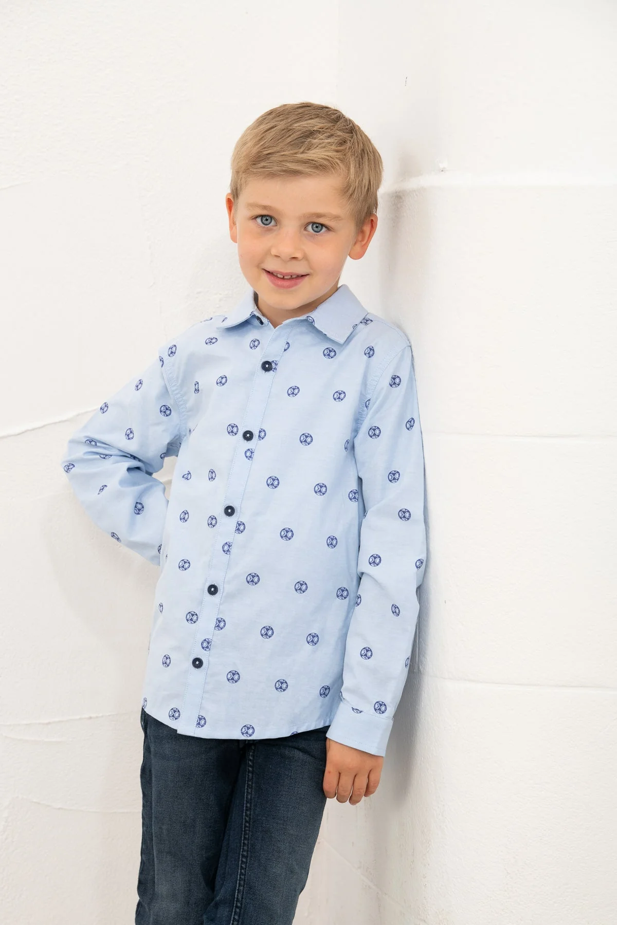 Charlie Shirt - Football Print - Image 4