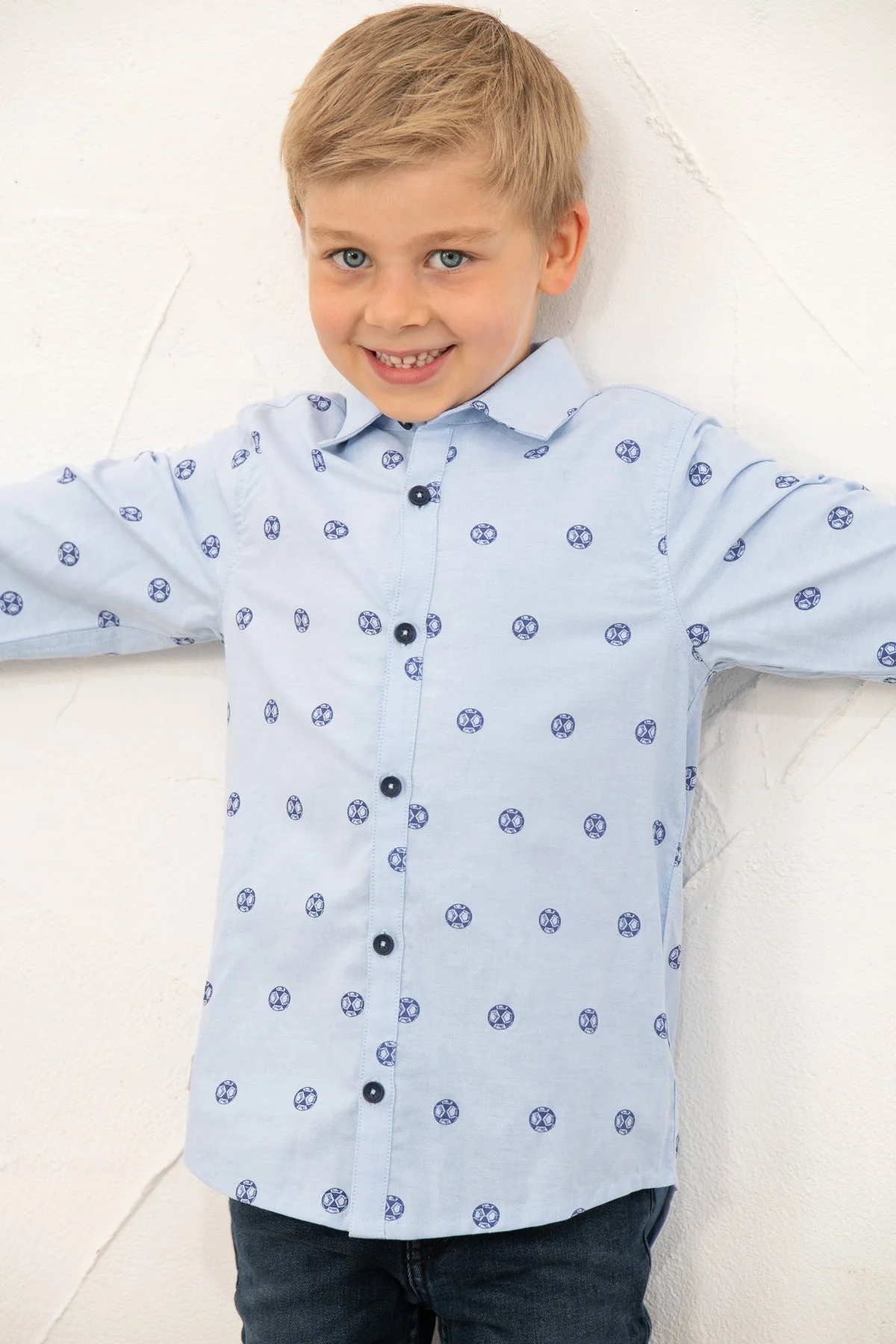 Charlie Shirt - Football Print - Image 5