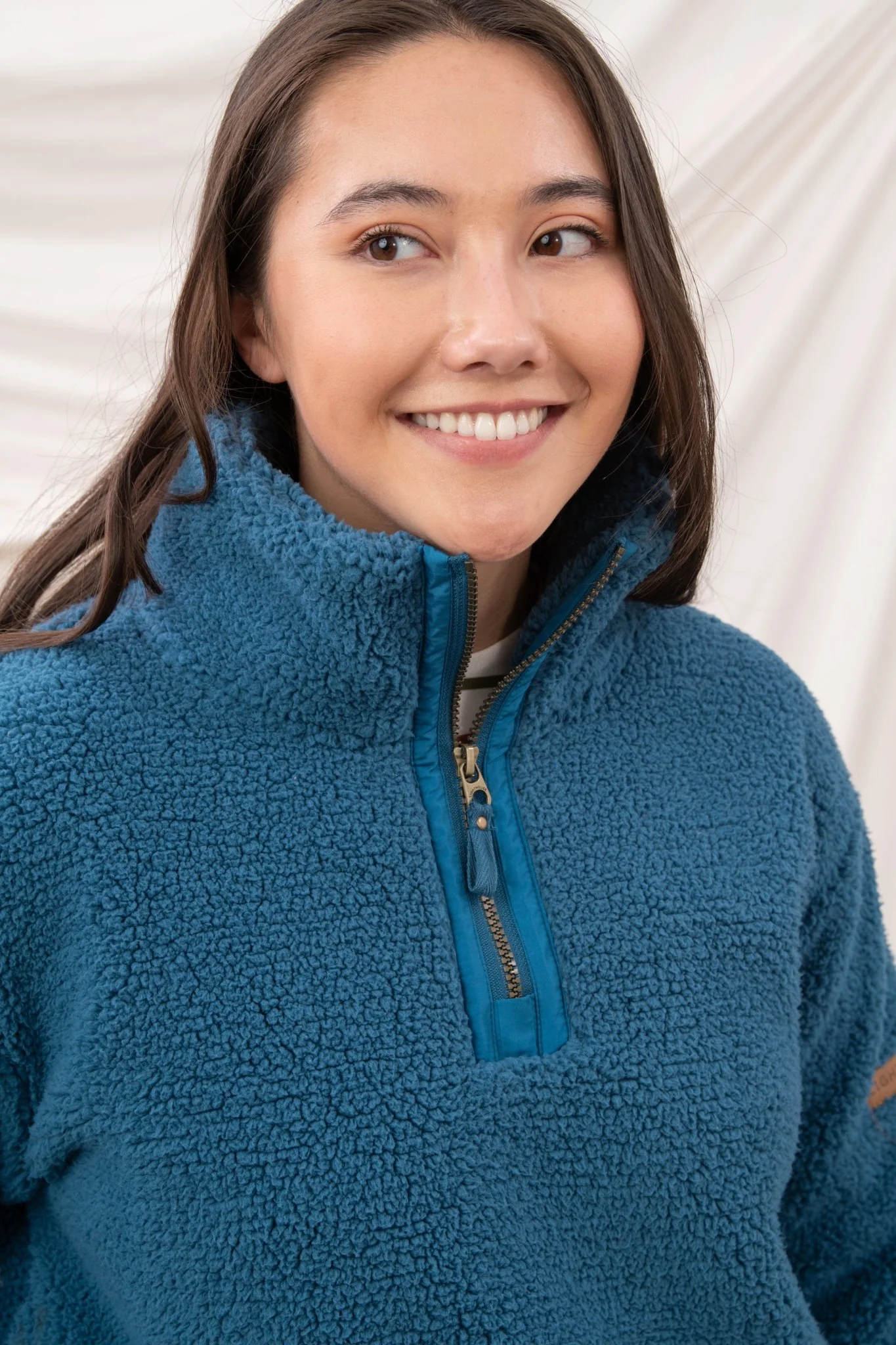 Coast Fleece - Teal - Image 4