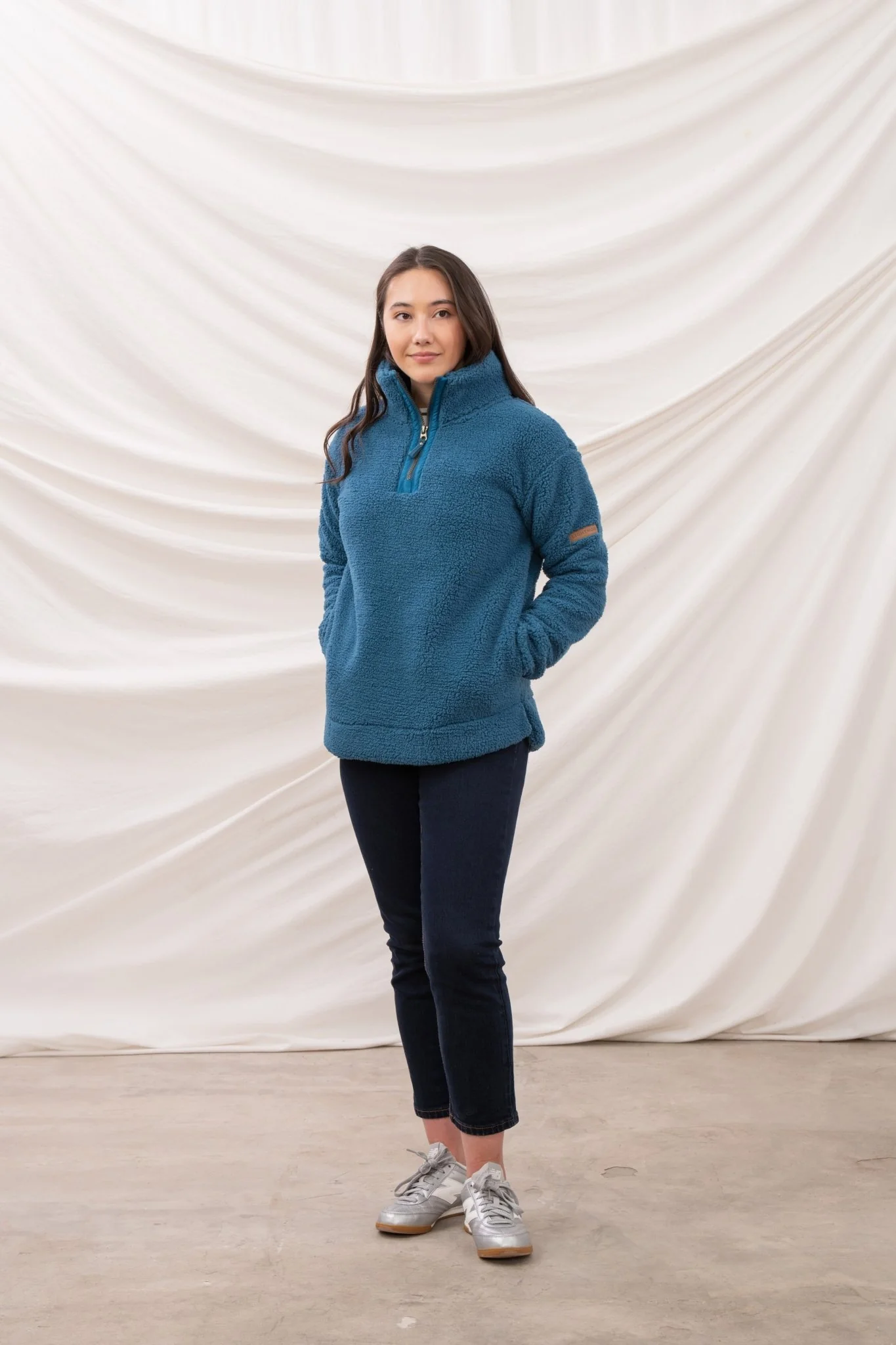 Coast Fleece - Teal - Image 5