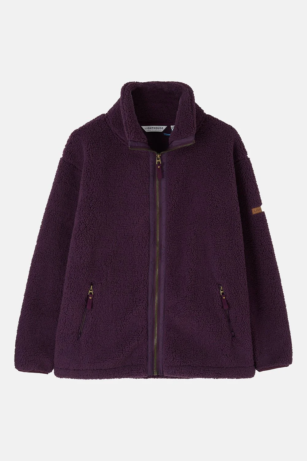 Cobh Fleece - Cranberry - Image 2