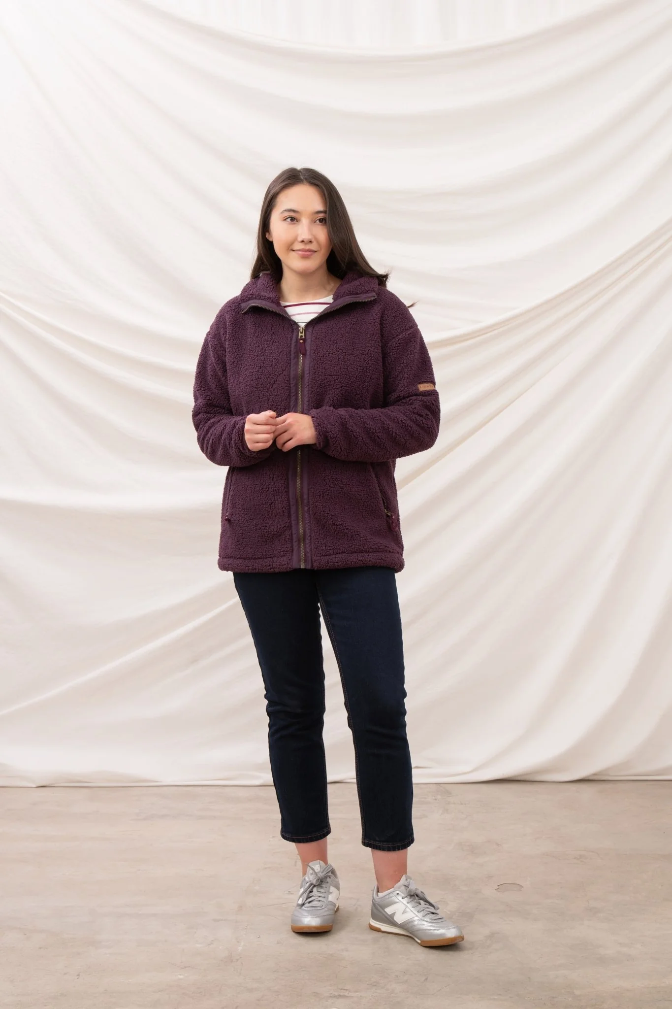 Cobh Fleece - Cranberry - Image 4