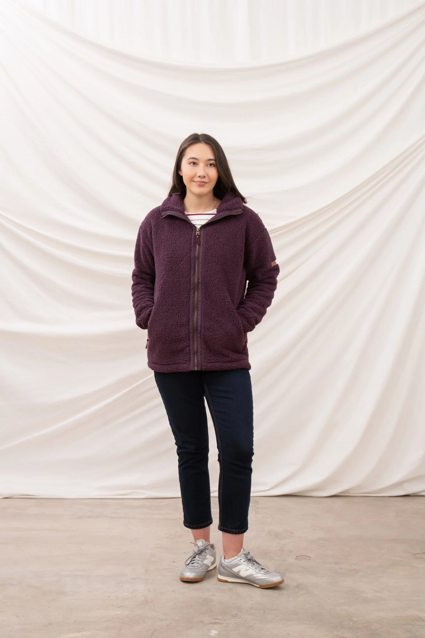 Cobh Fleece - Cranberry - Image 7