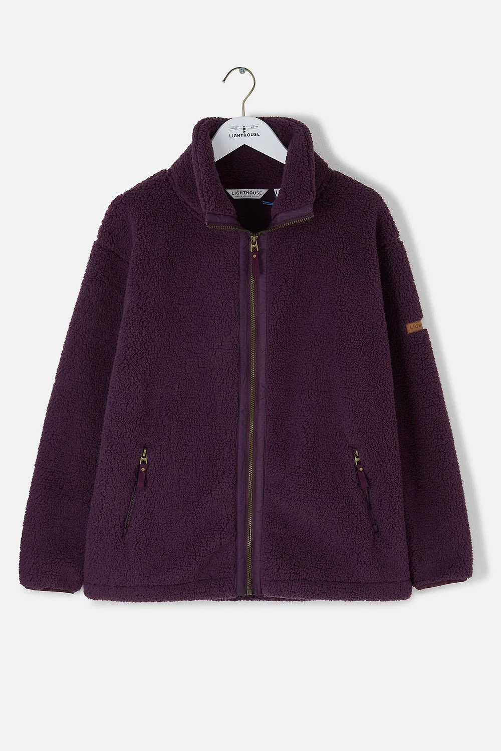 Cobh Fleece - Cranberry - Image 9