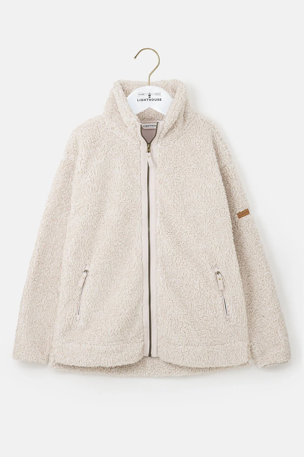 Cobh Fleece - Irish Cream - Image 11