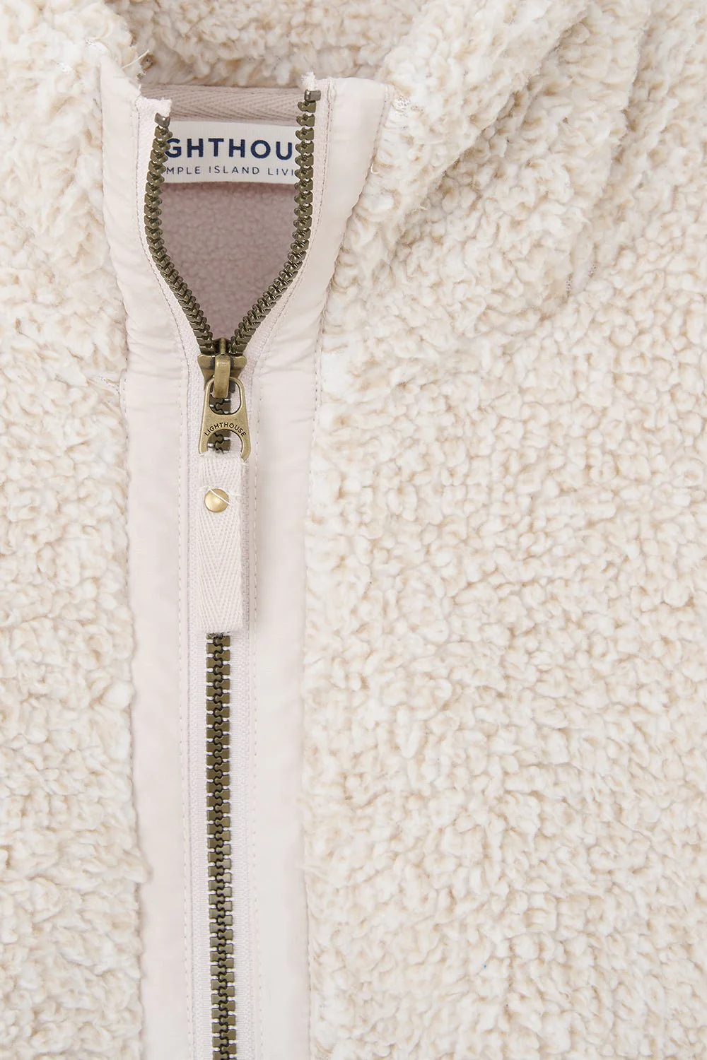 Cobh Fleece - Irish Cream - Image 12