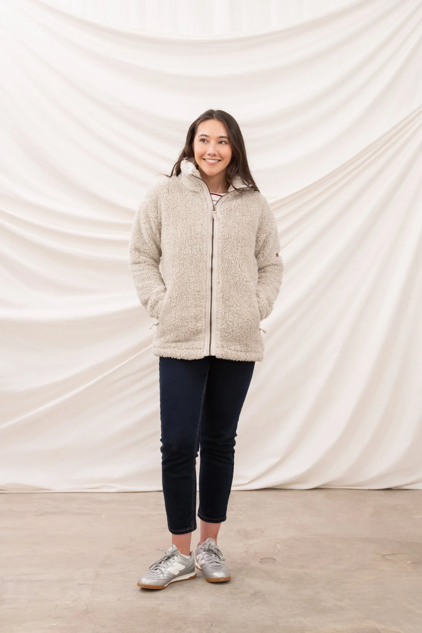 Cobh Fleece - Irish Cream - Image 6