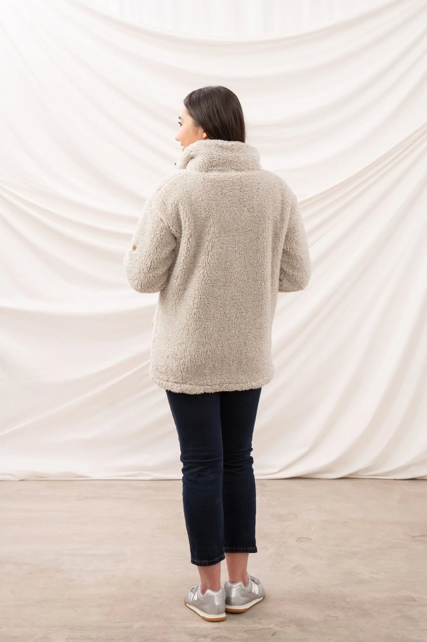 Cobh Fleece - Irish Cream - Image 7