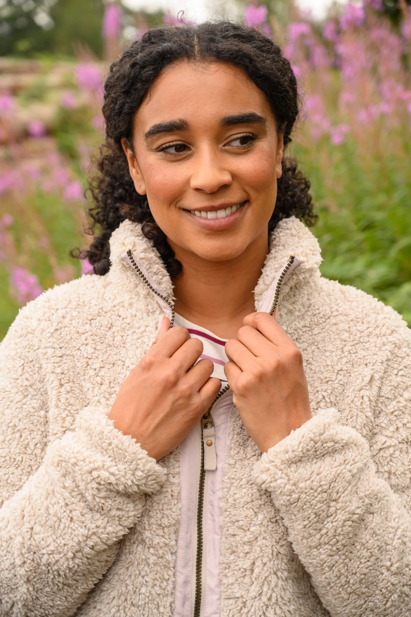 Cobh Fleece - Irish Cream - Image 8