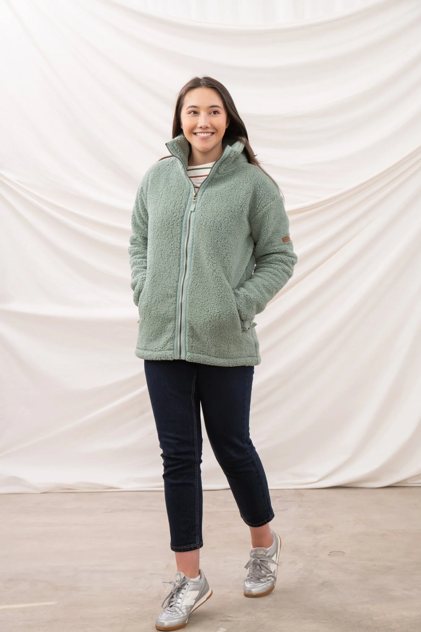 Cobh Fleece - Sage - Image 5