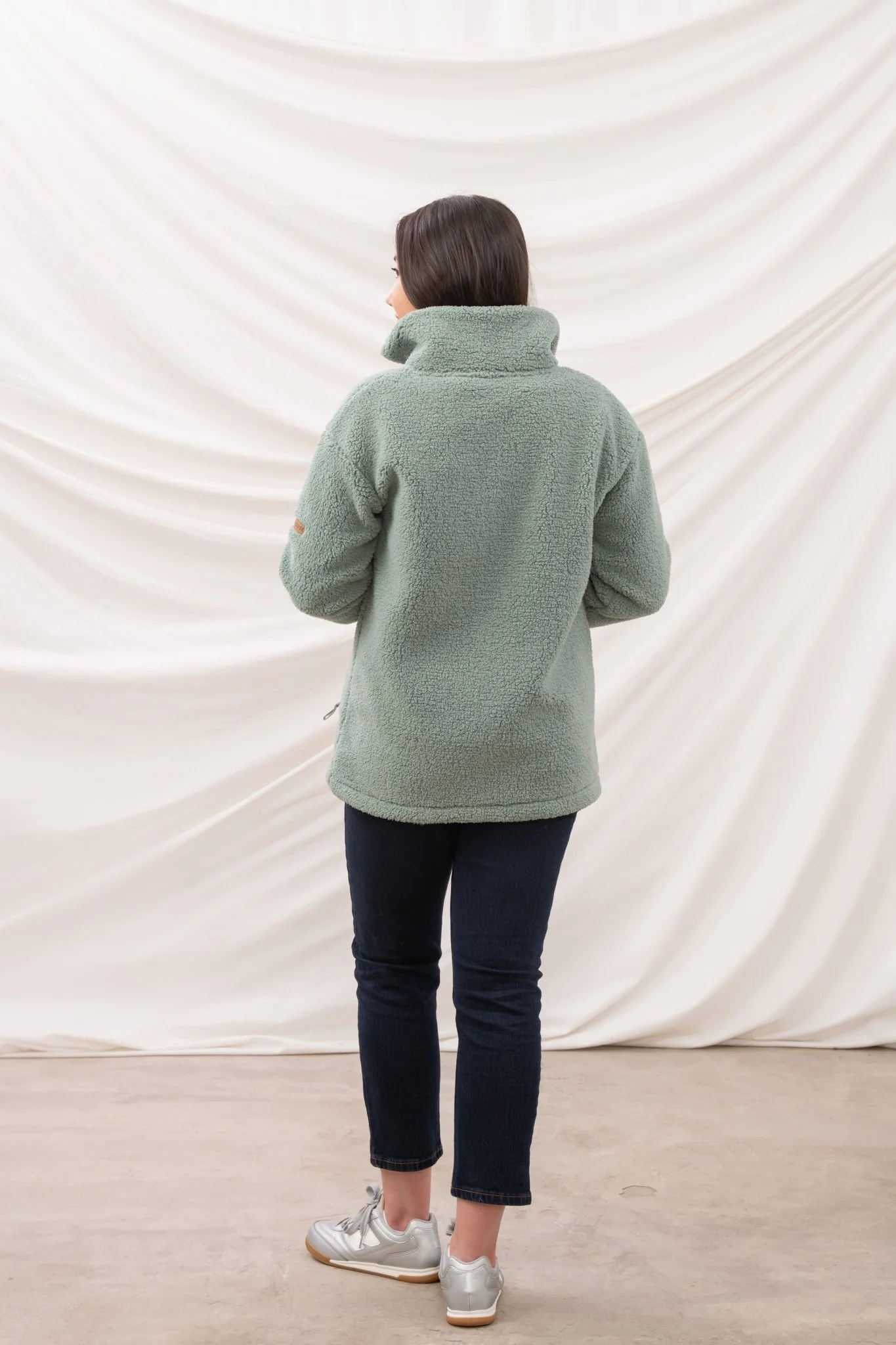 Cobh Fleece - Sage - Image 7