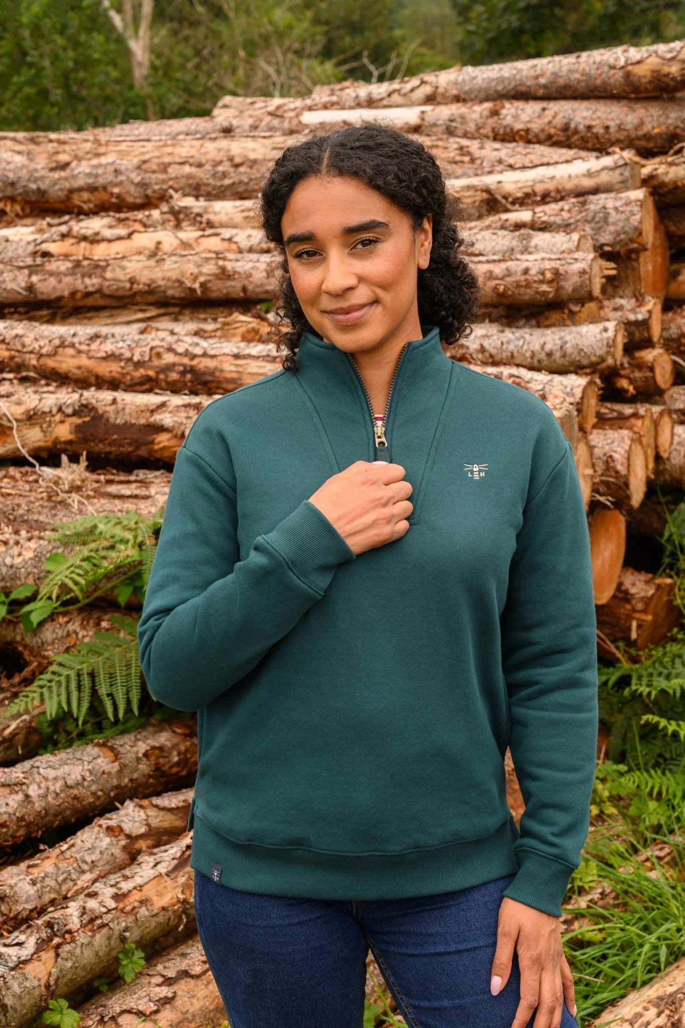 Coral Jersey - Pine - Image 9
