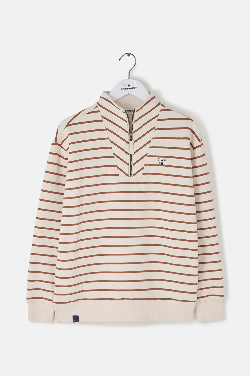 Coral Jersey - Rust Stripe - Image 11