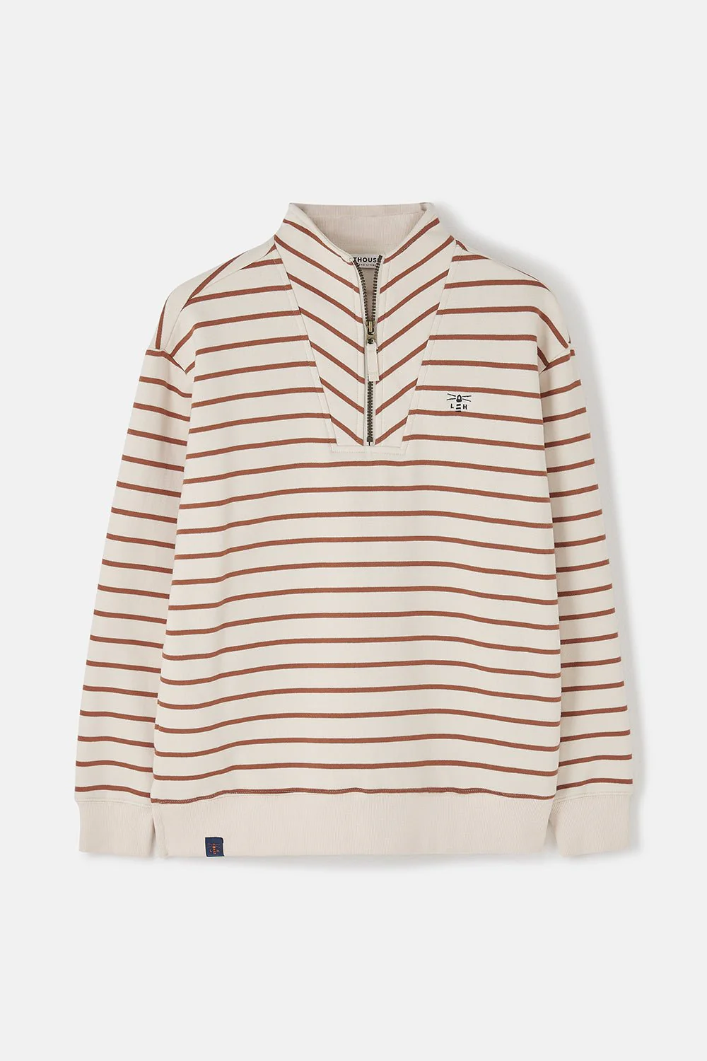 Coral Jersey - Rust Stripe - Image 2