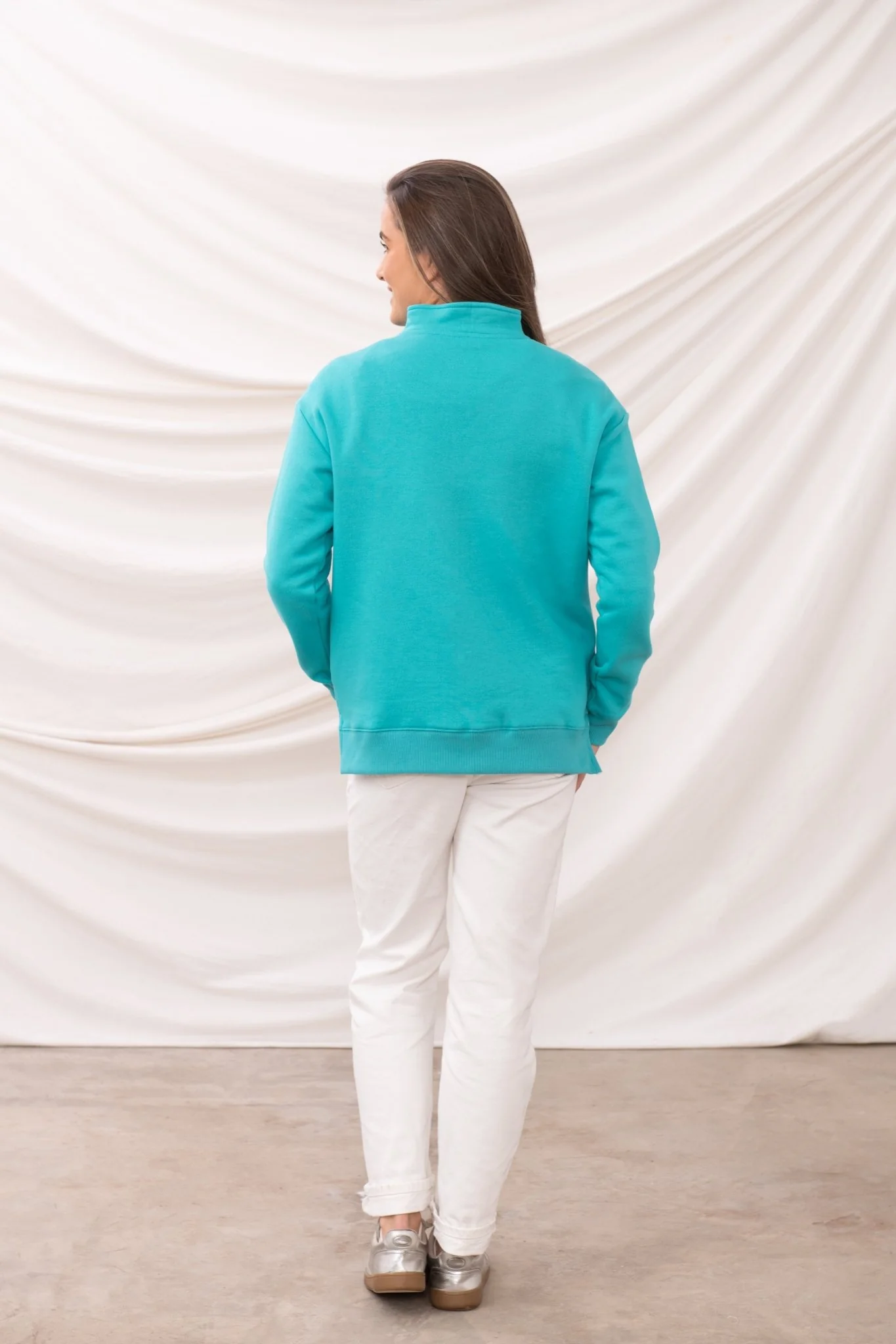 Coral Jersey - Soft Teal - Image 4
