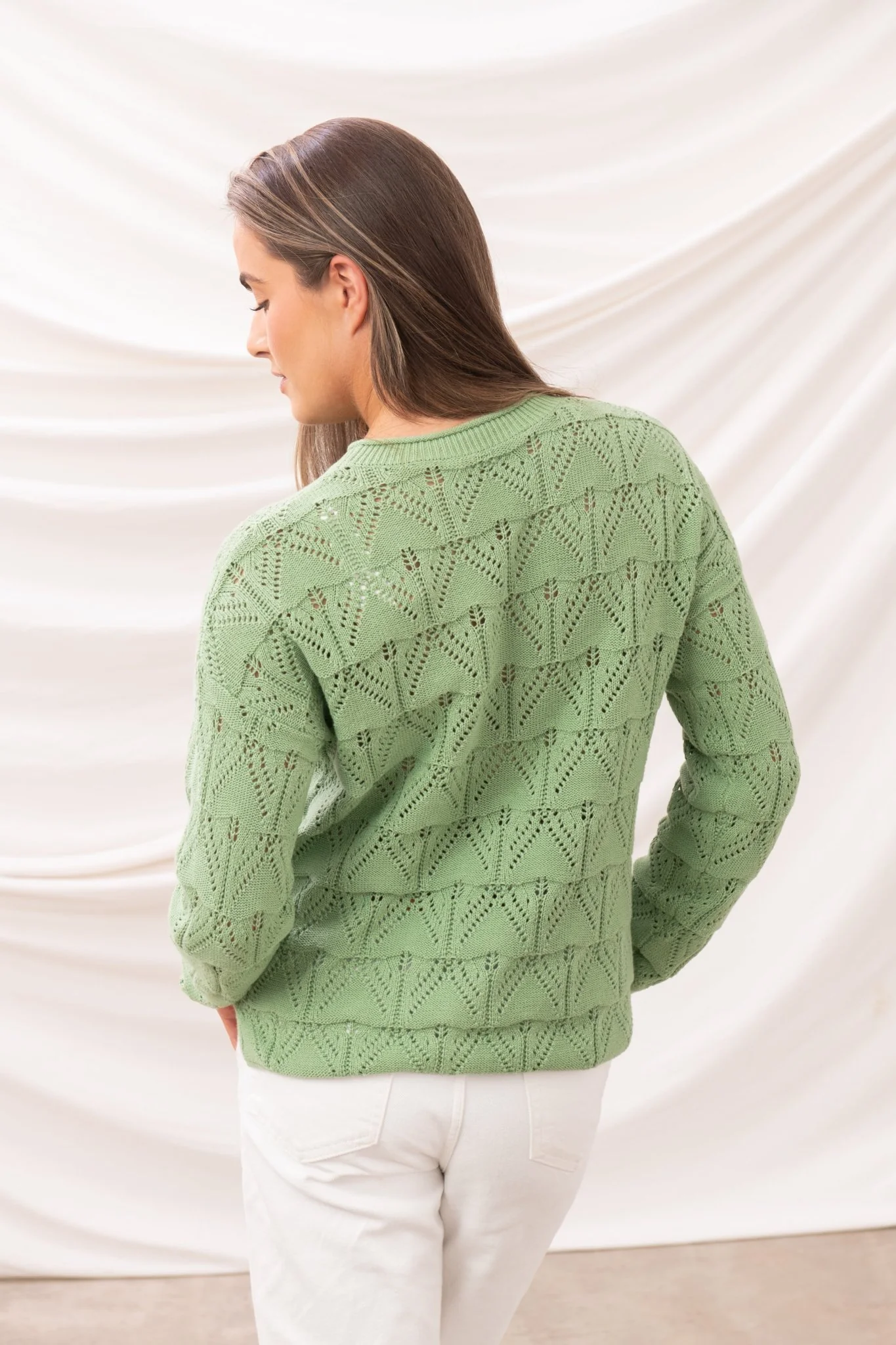 Eden Jumper - Soft Sage - Image 4