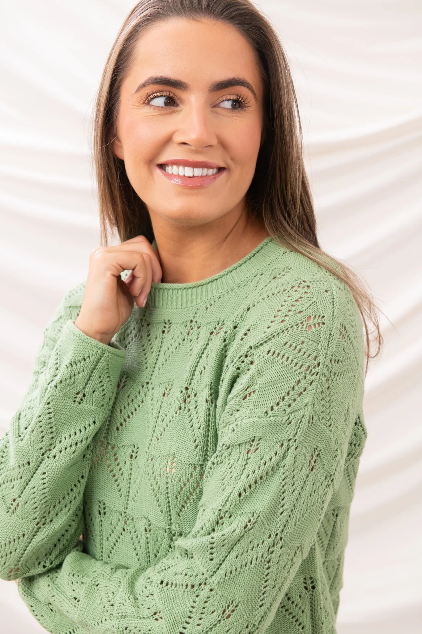 Eden Jumper - Soft Sage - Image 5