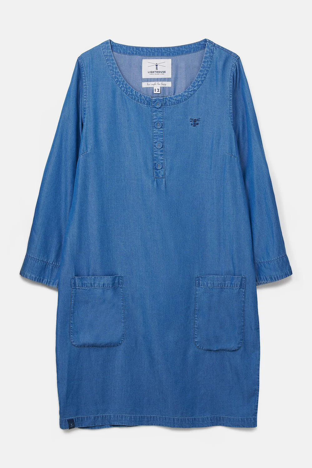 Eliza Dress - Denim - Image 2