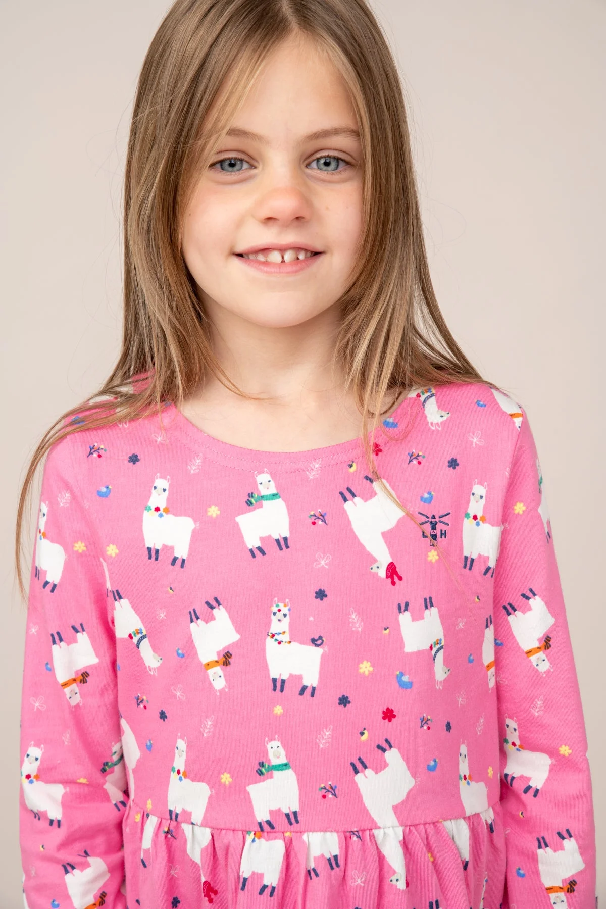 Ellie Dress - Llama Print - Image 2