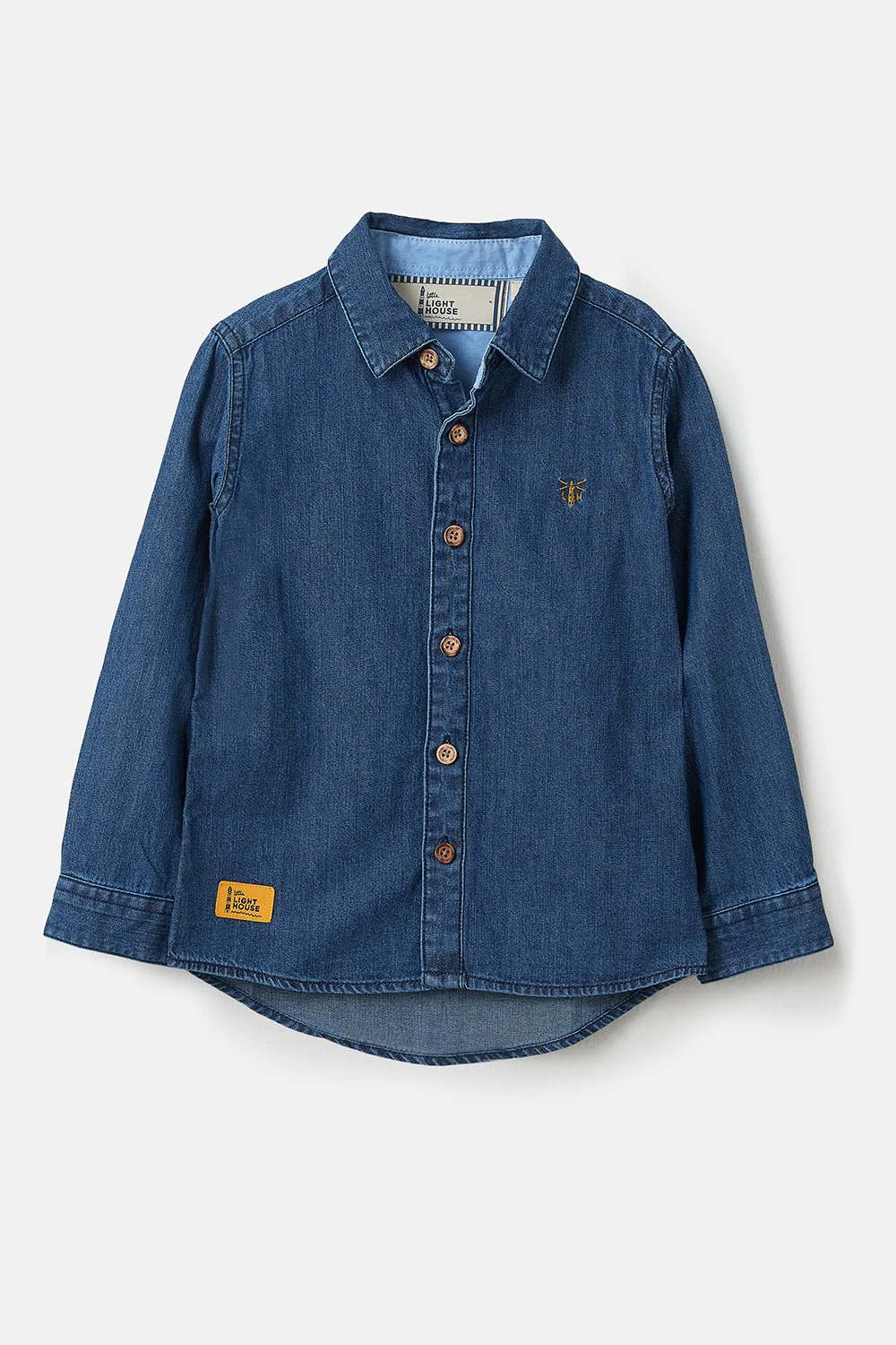 Elliot Shirt -  Washed Denim - Image 2