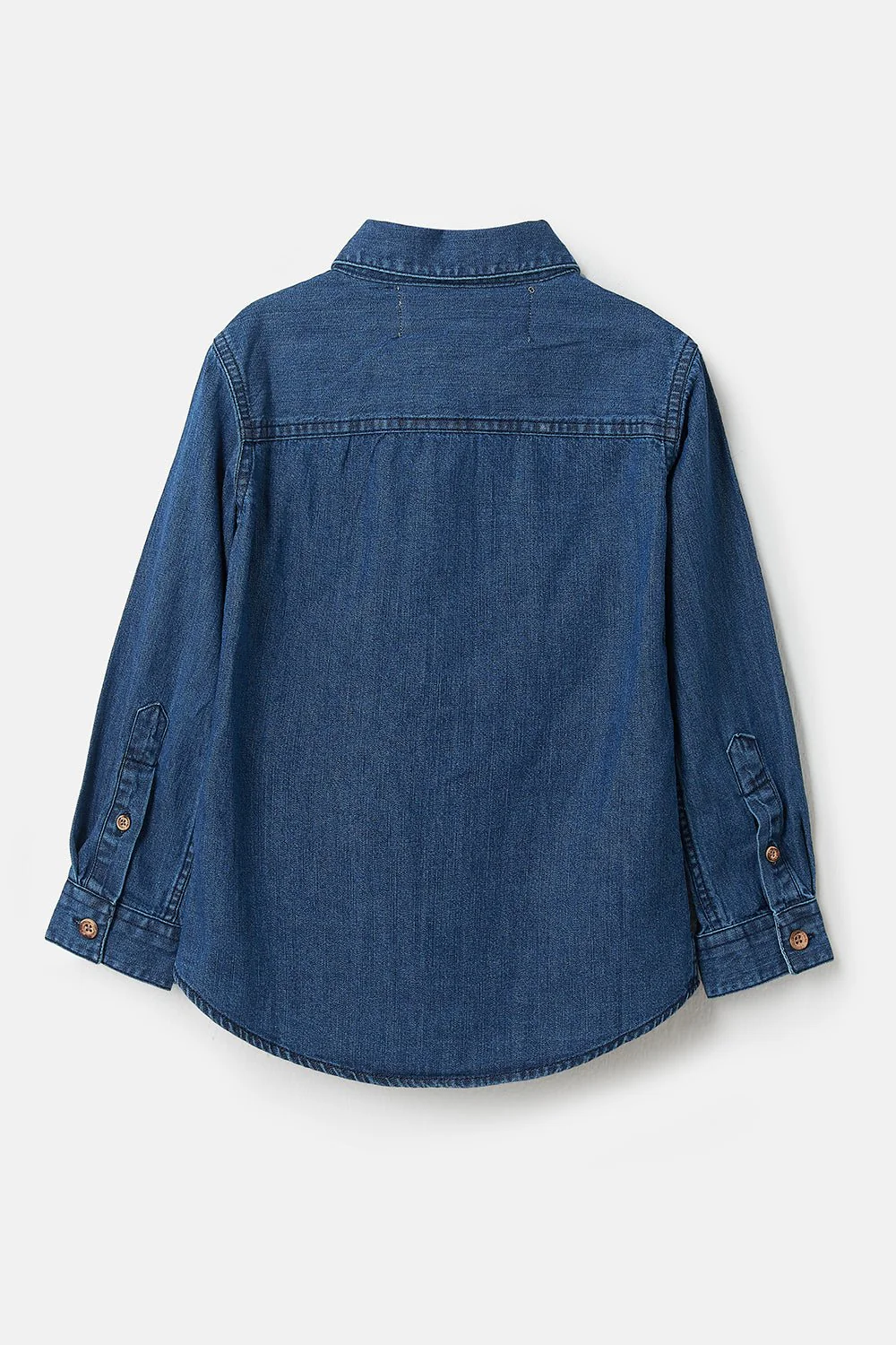 Elliot Shirt -  Washed Denim - Image 3