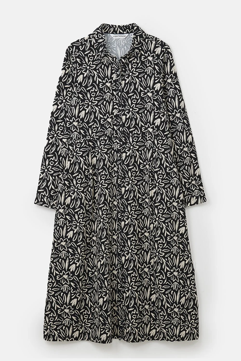Elsie Dress - Black Floral - Image 5