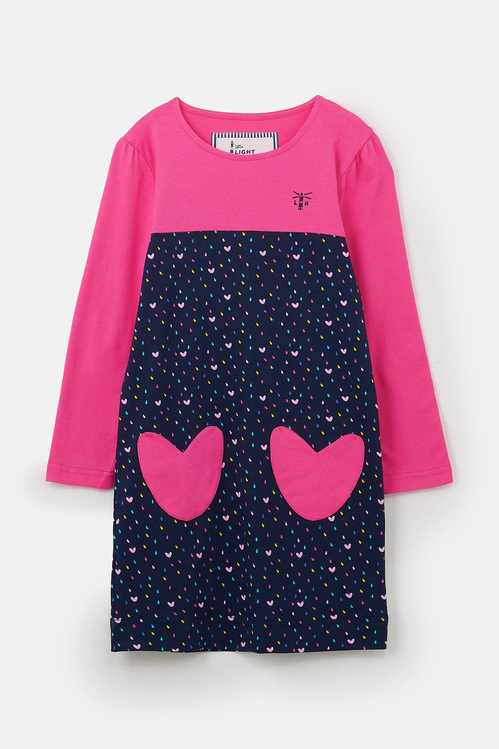 Esme Dress - Pink Hearts - Image 6