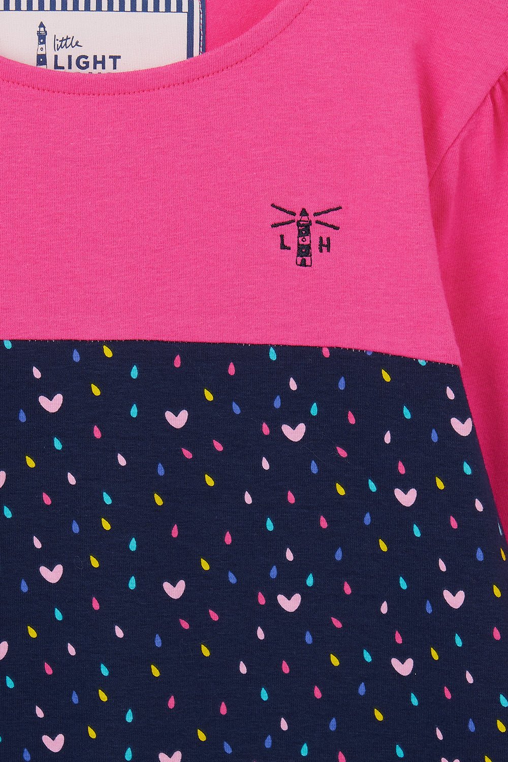 Esme Dress - Pink Hearts - Image 8