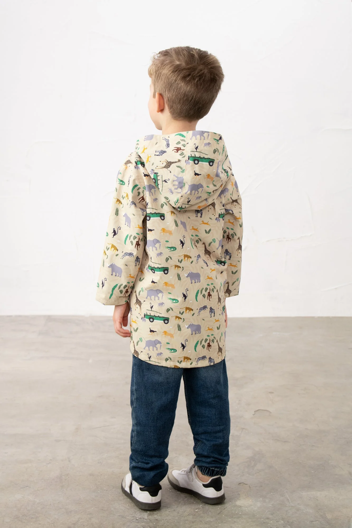 Ethan Jacket - African Plain Print - Image 12