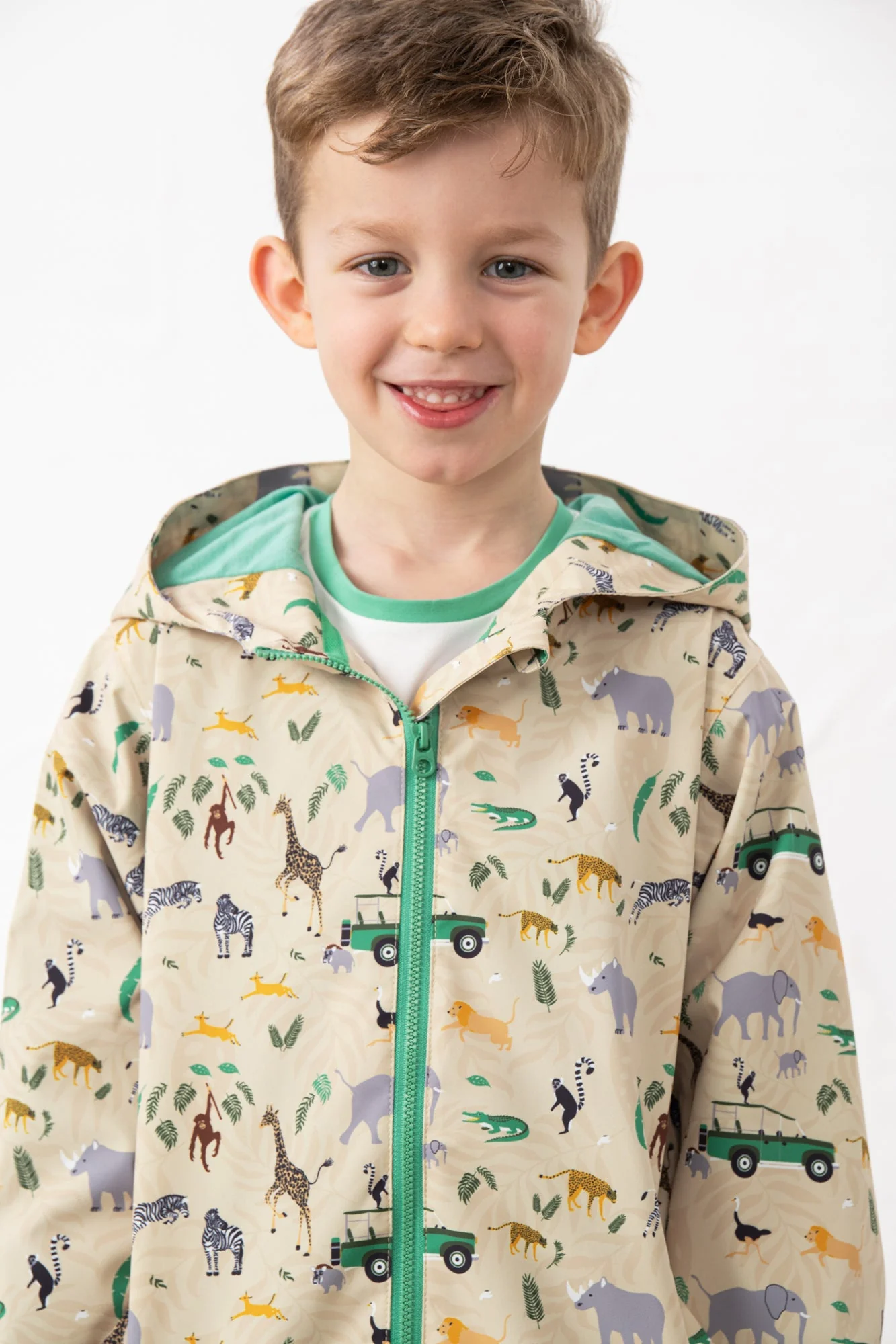 Ethan Jacket - African Plain Print - Image 3