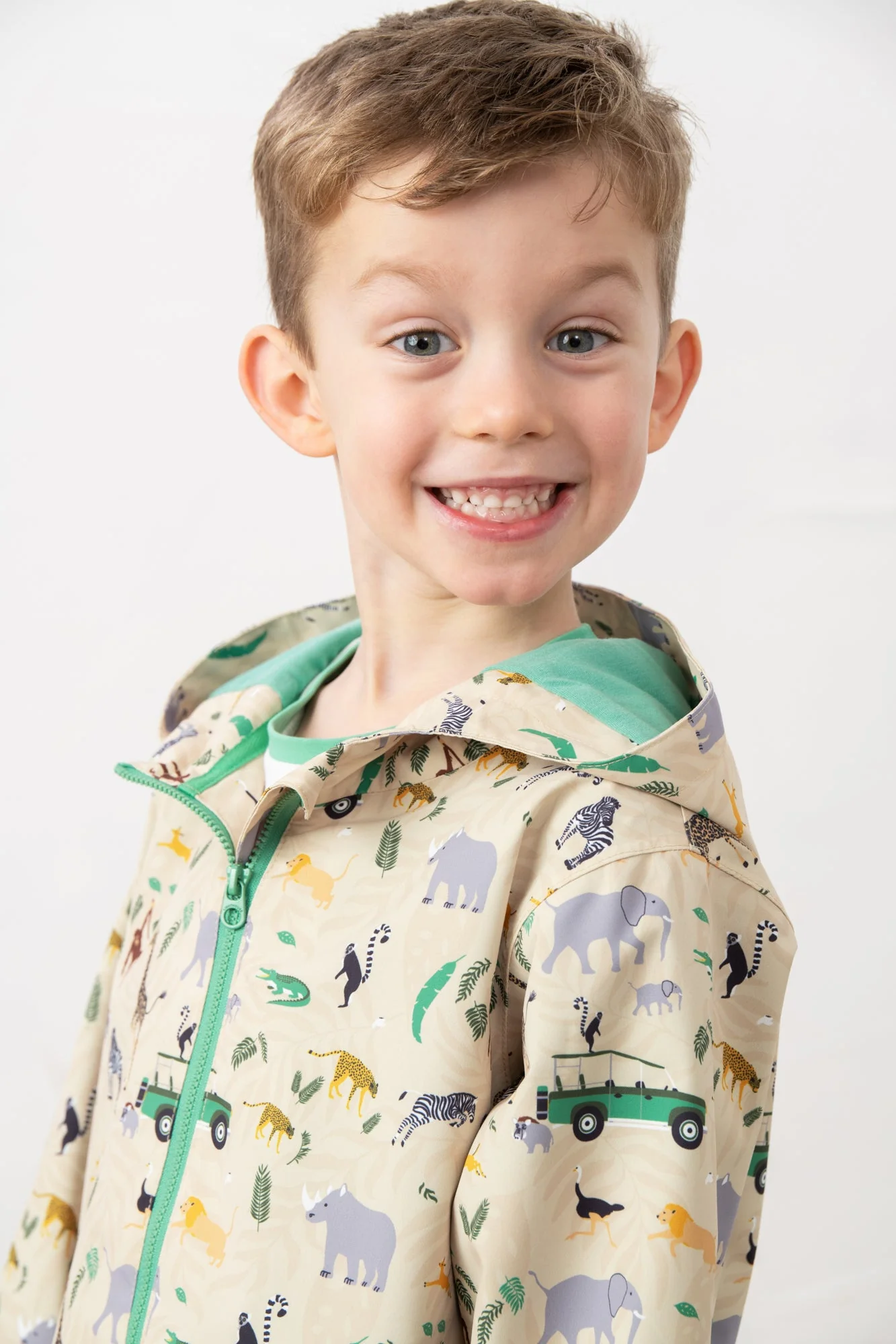 Ethan Jacket - African Plain Print - Image 8