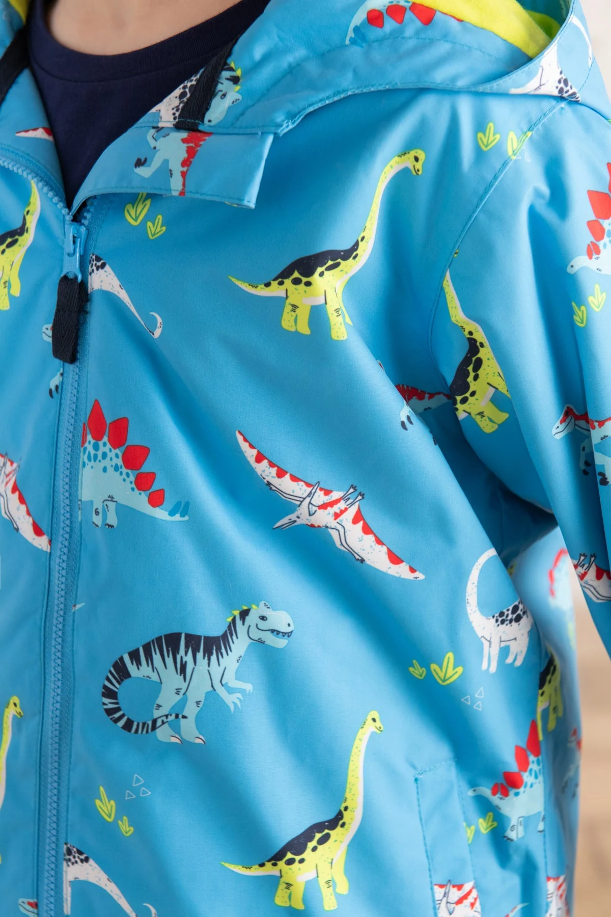 Ethan Jacket -  Blue Dino Print - Image 11