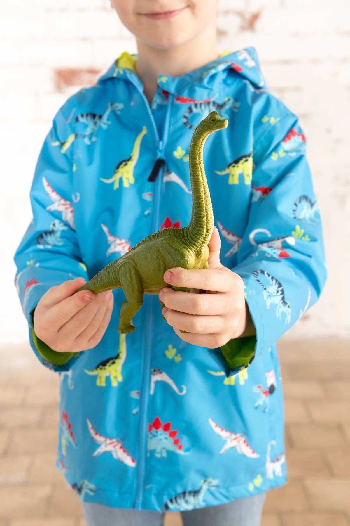 Ethan Jacket -  Blue Dino Print - Image 12
