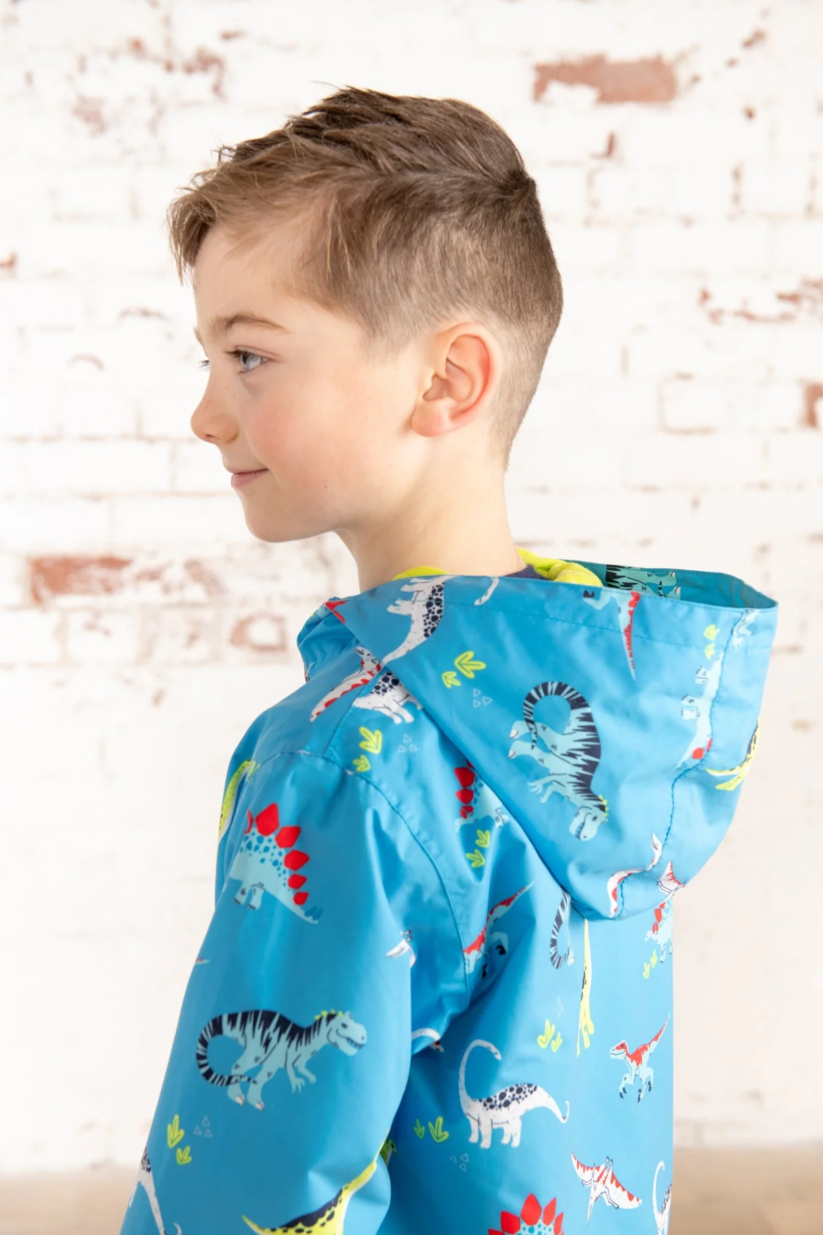 Ethan Jacket -  Blue Dino Print - Image 6