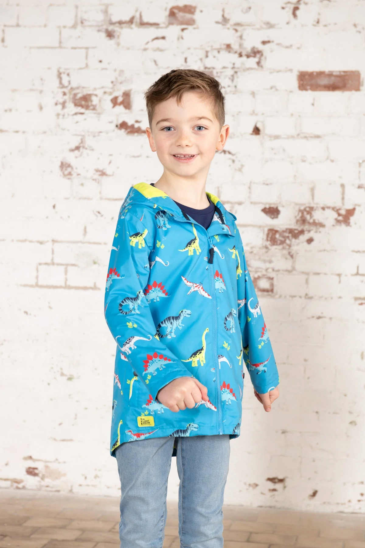Ethan Jacket -  Blue Dino Print - Image 7