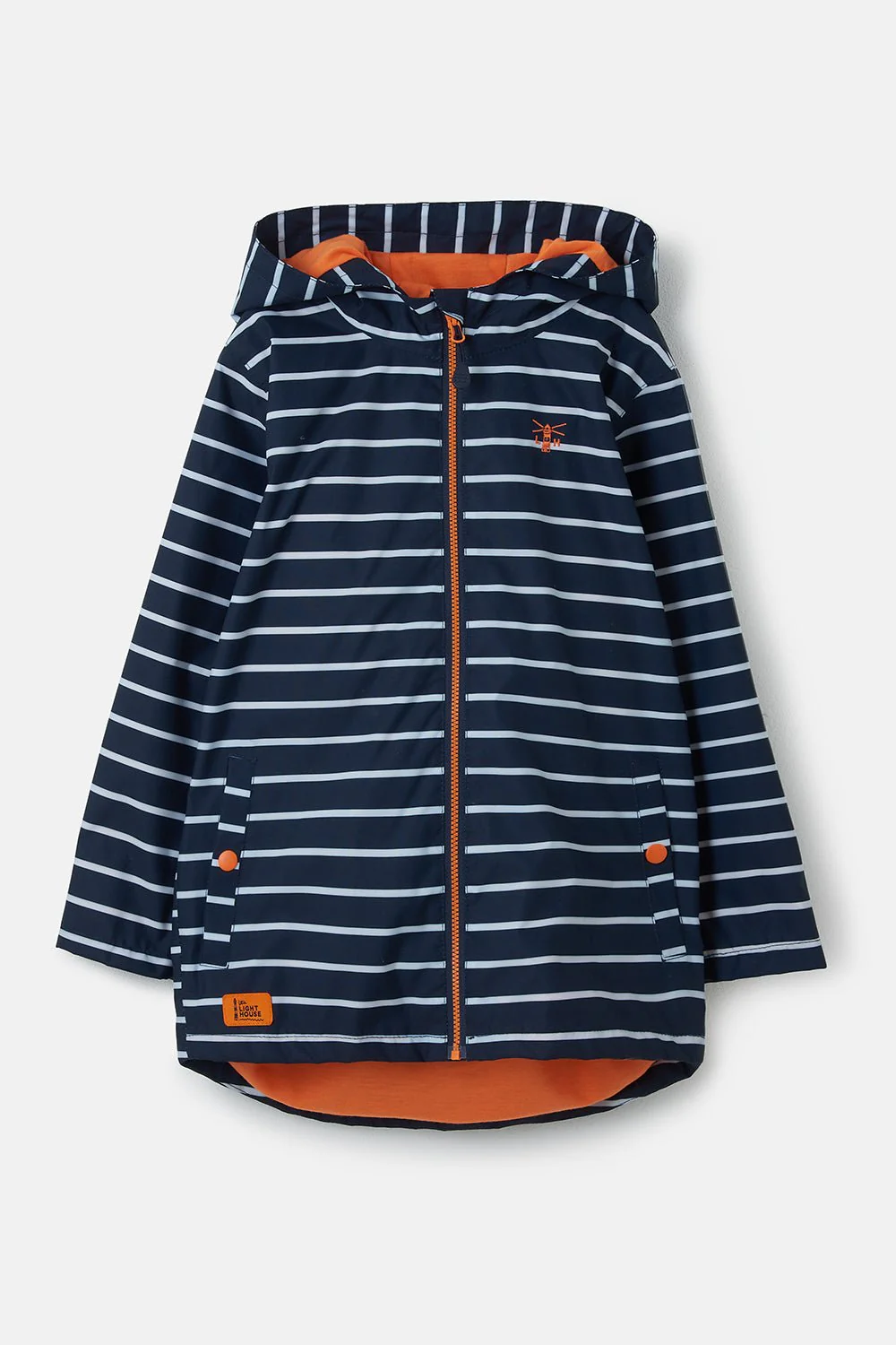 Ethan Jacket - Navy Stripe - Image 2