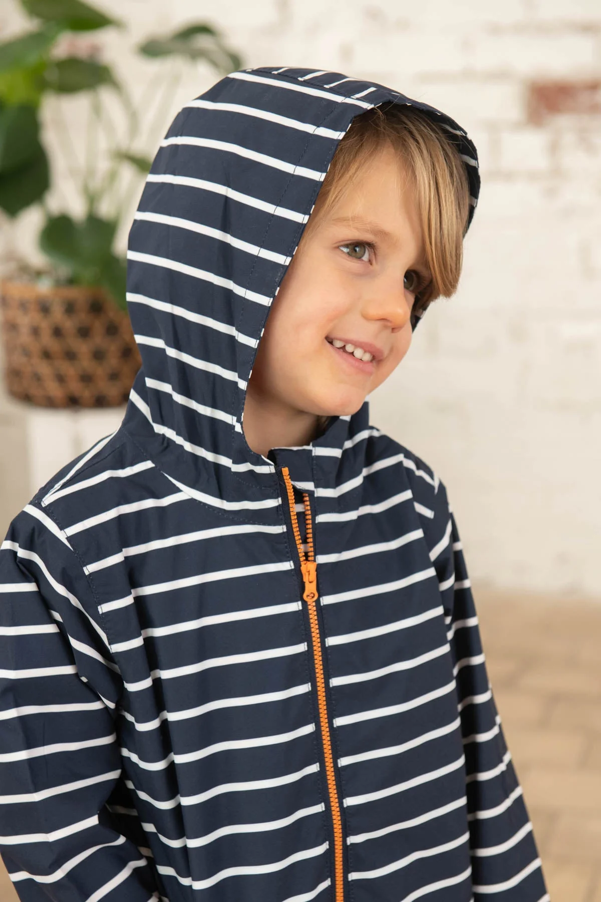 Ethan Jacket - Navy Stripe - Image 8