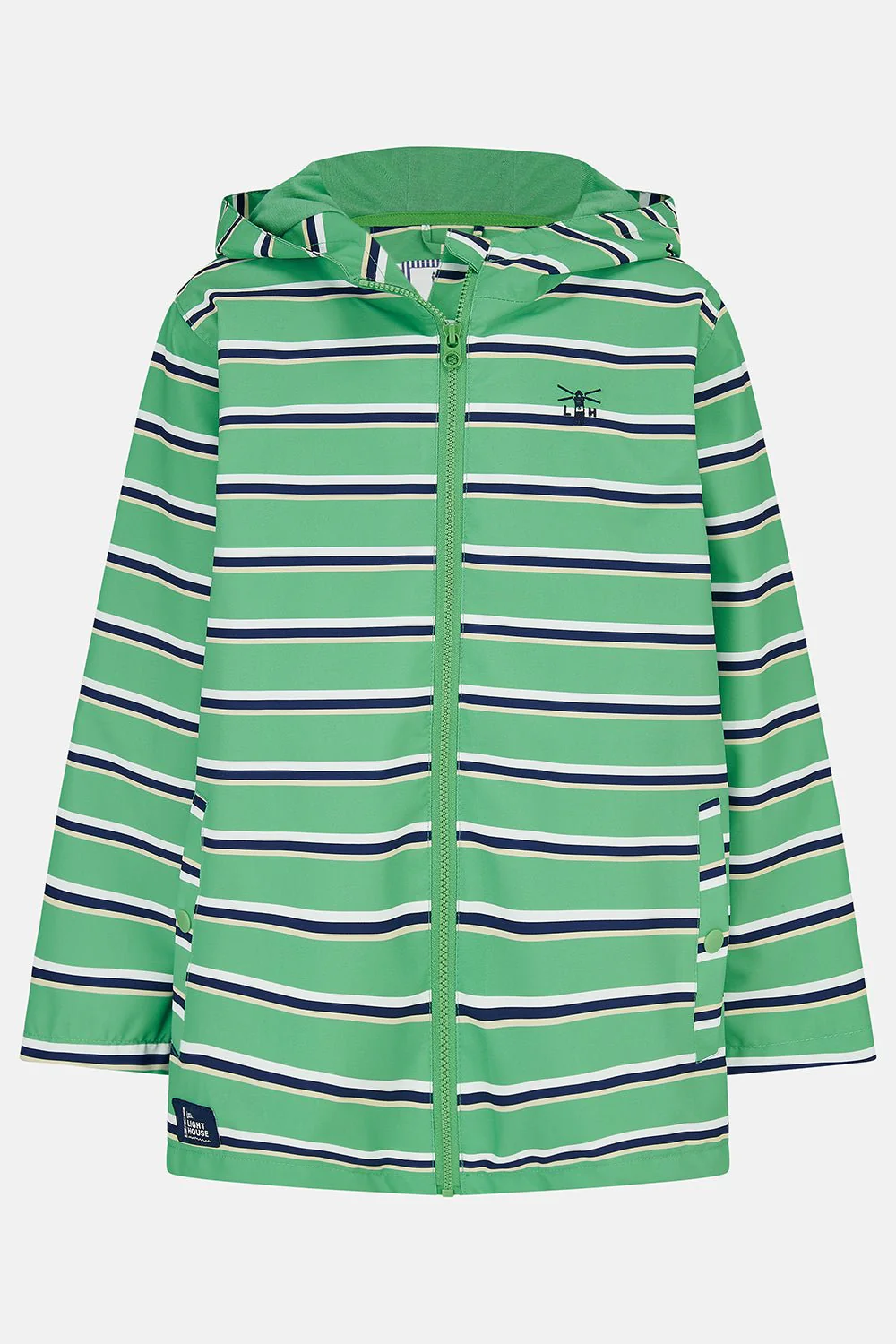 Ethan Jacket - Sea Green Stripe - Image 2