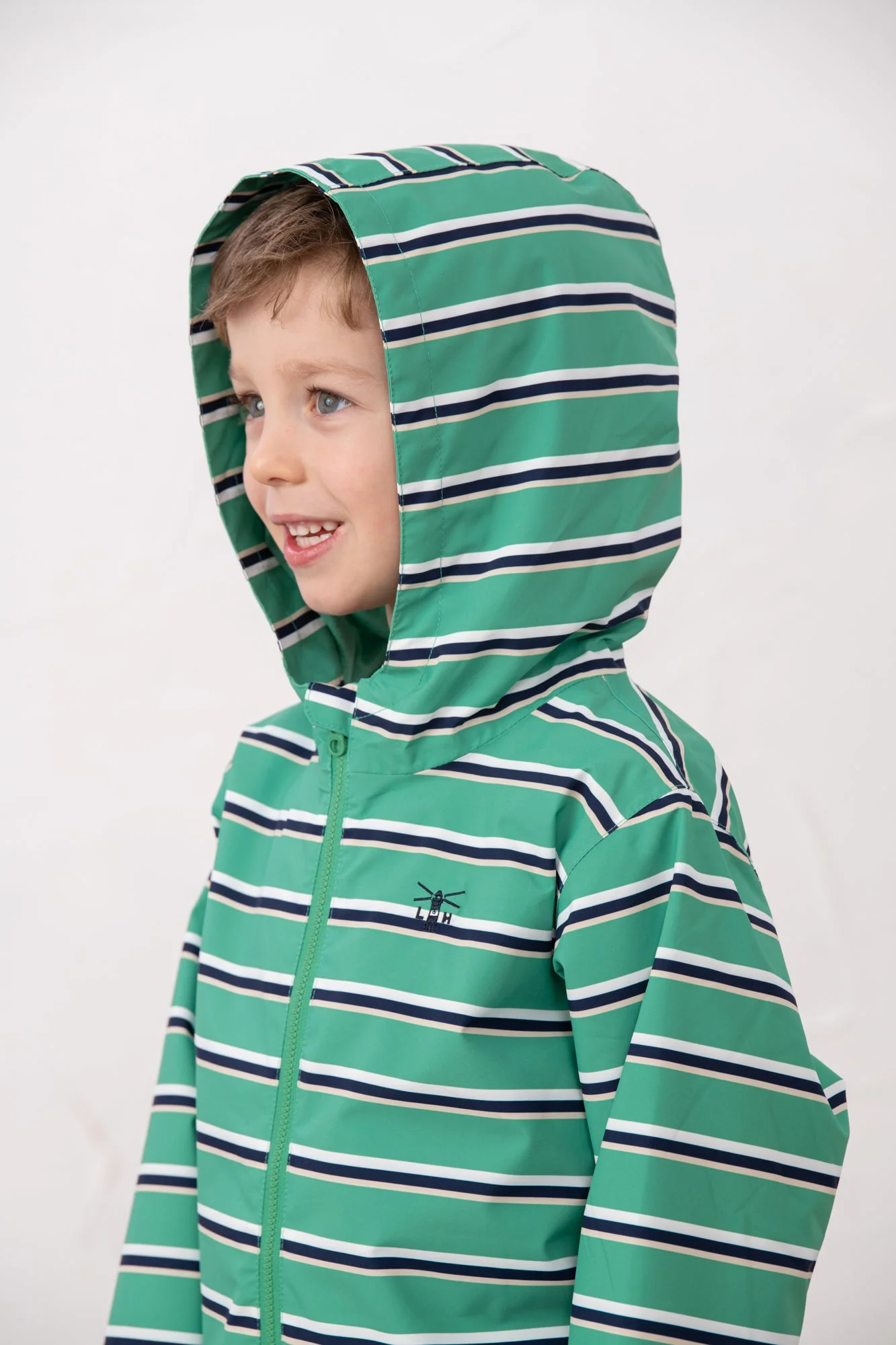 Ethan Jacket - Sea Green Stripe - Image 6