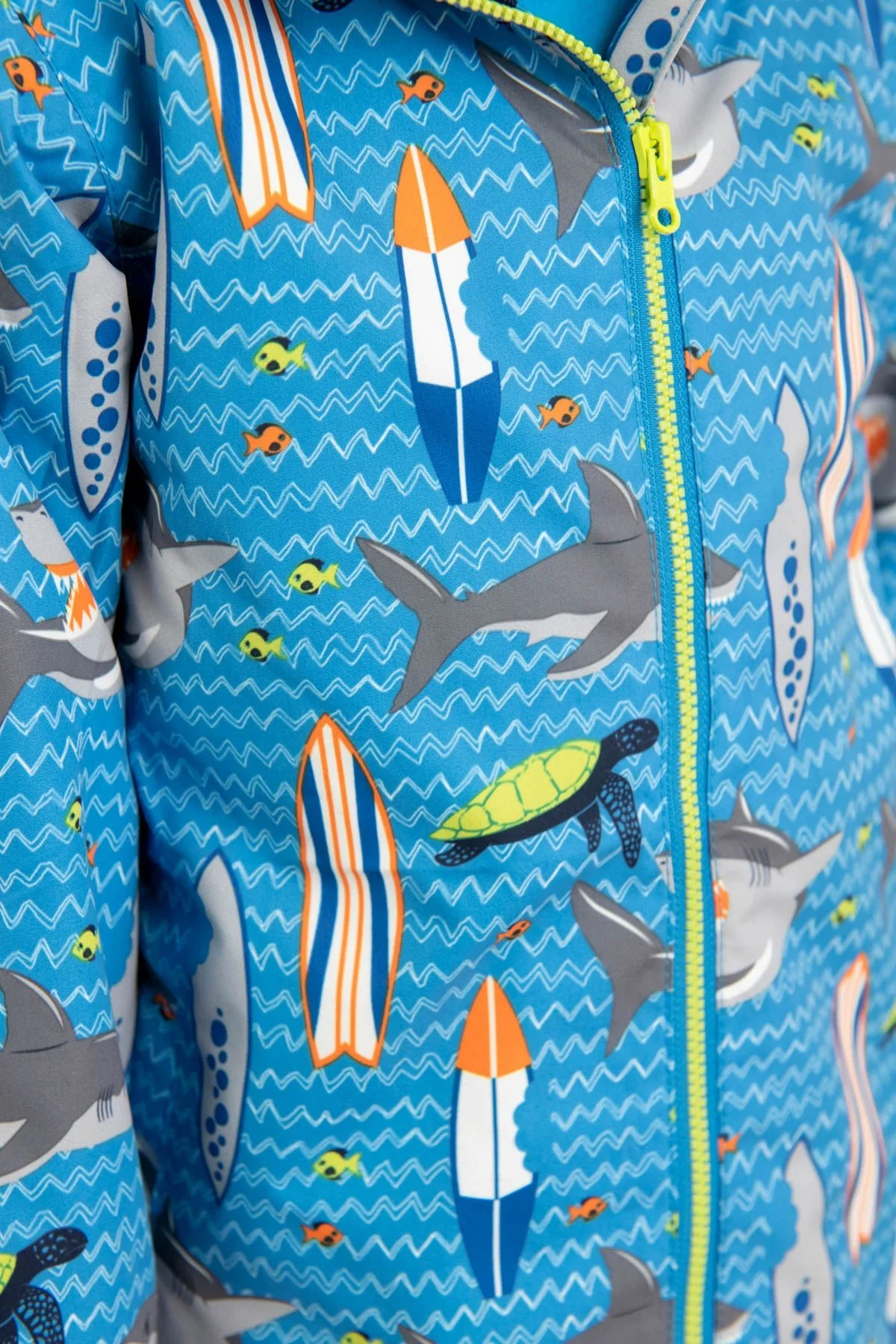 Ethan Jacket - Shark Surf Print - Image 7