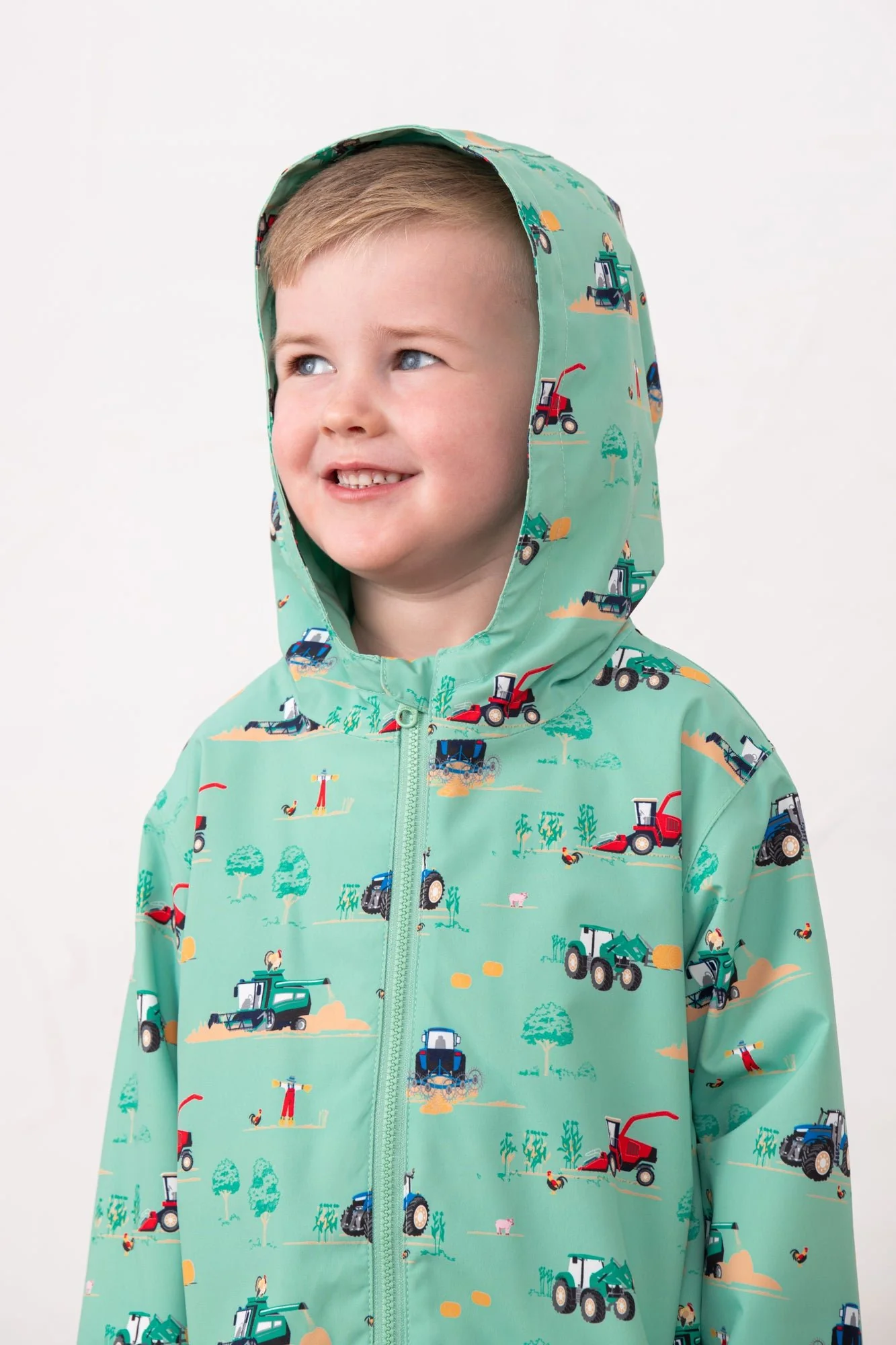 Ethan Jacket - Sea Green Tractor - Image 4