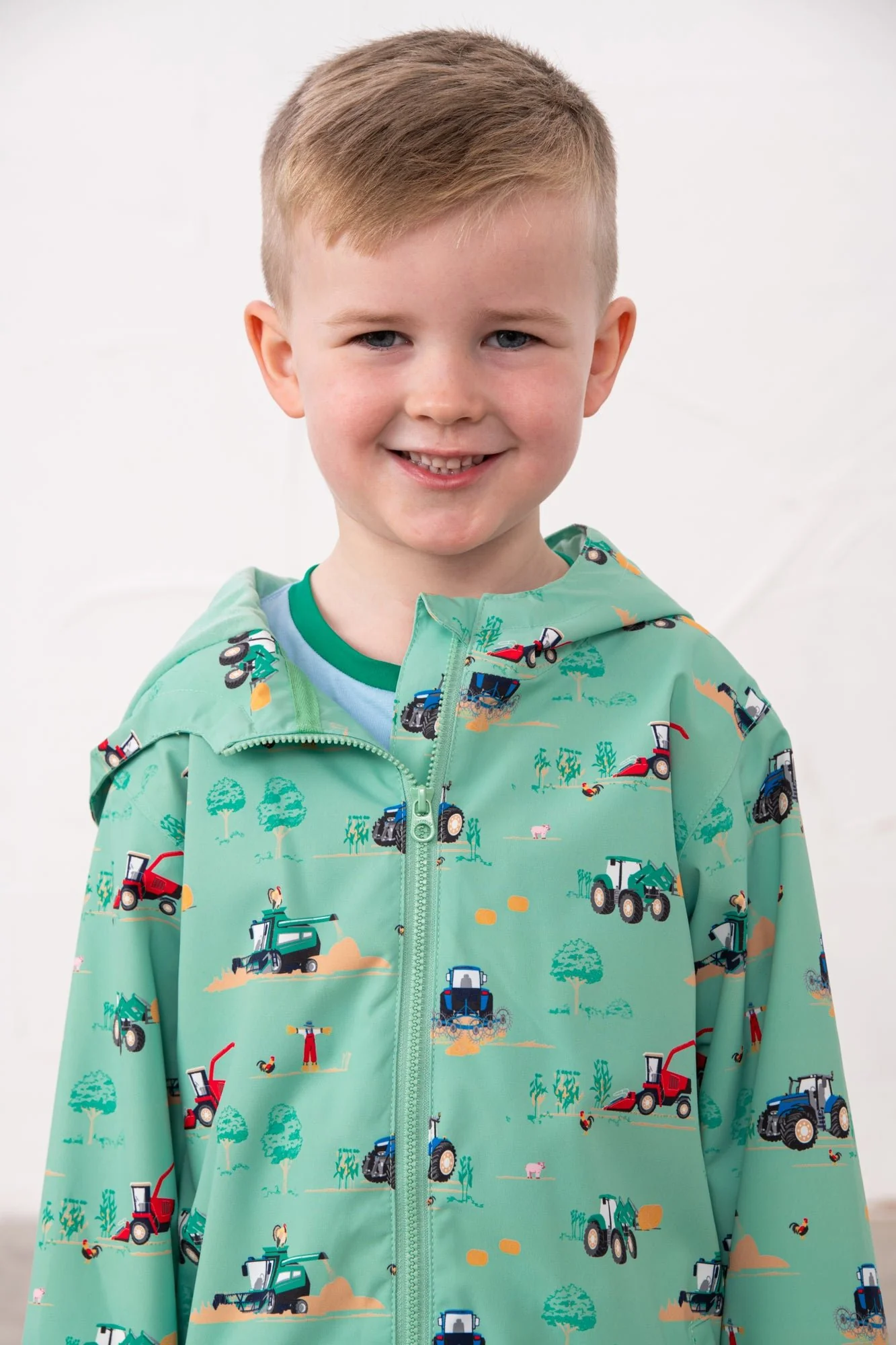 Ethan Jacket - Sea Green Tractor - Image 5