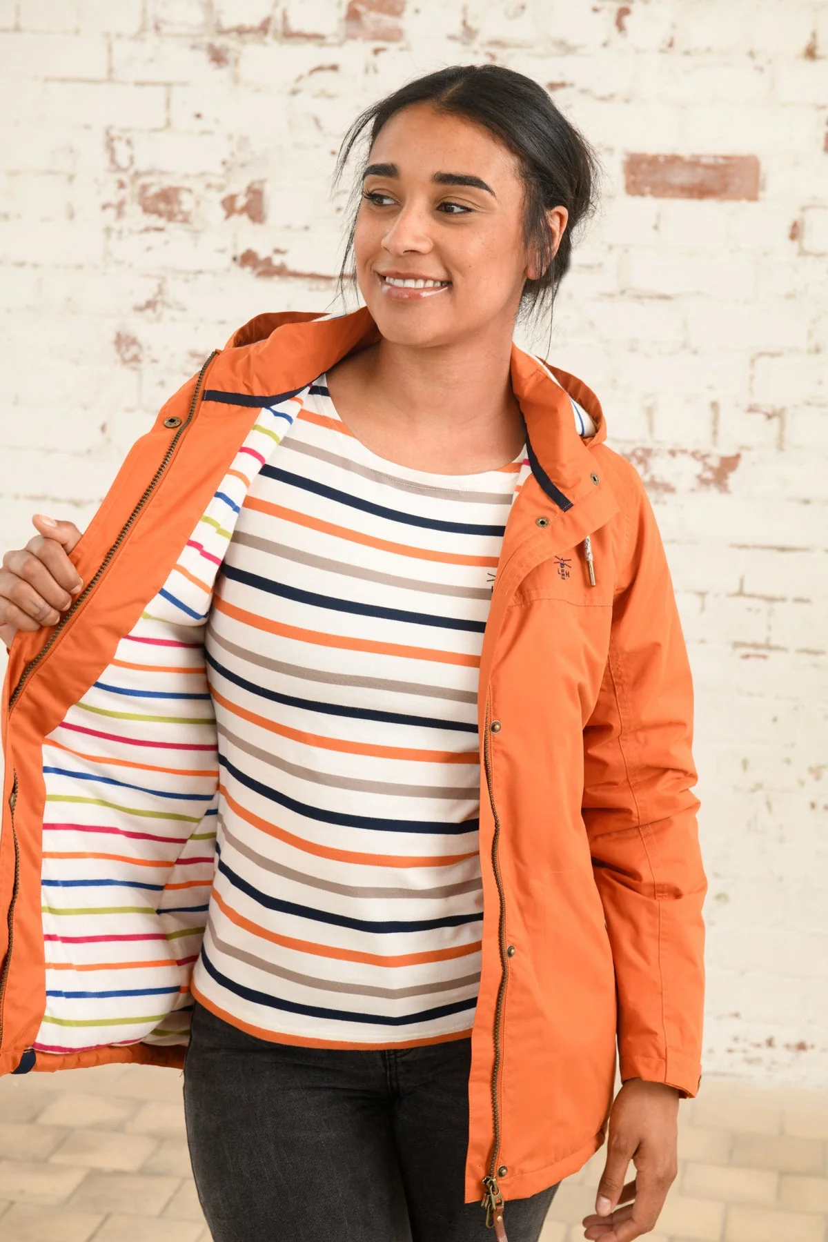 Eva Coat - Burnt Orange - Image 10
