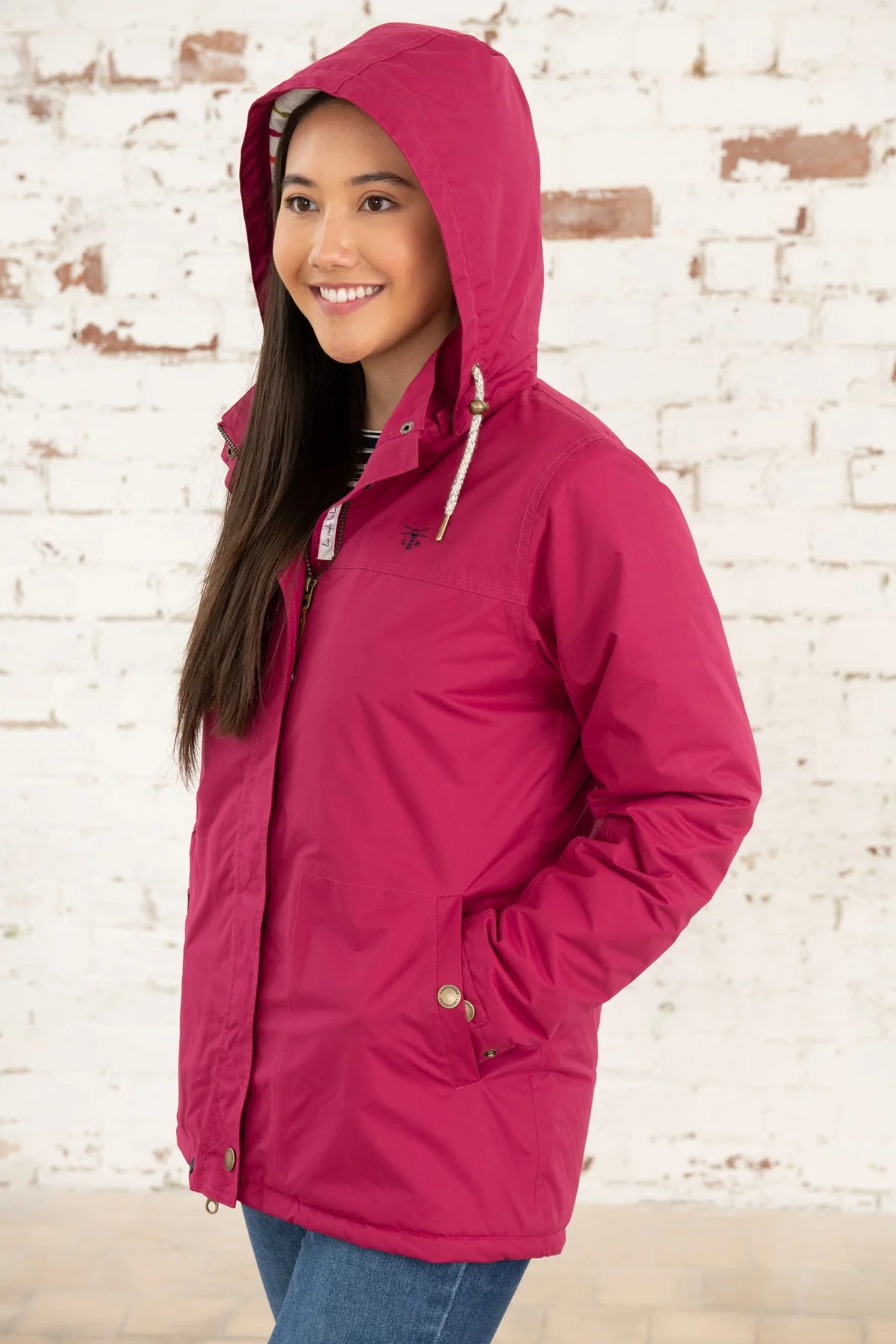 Eva Coat - Claret - Image 4