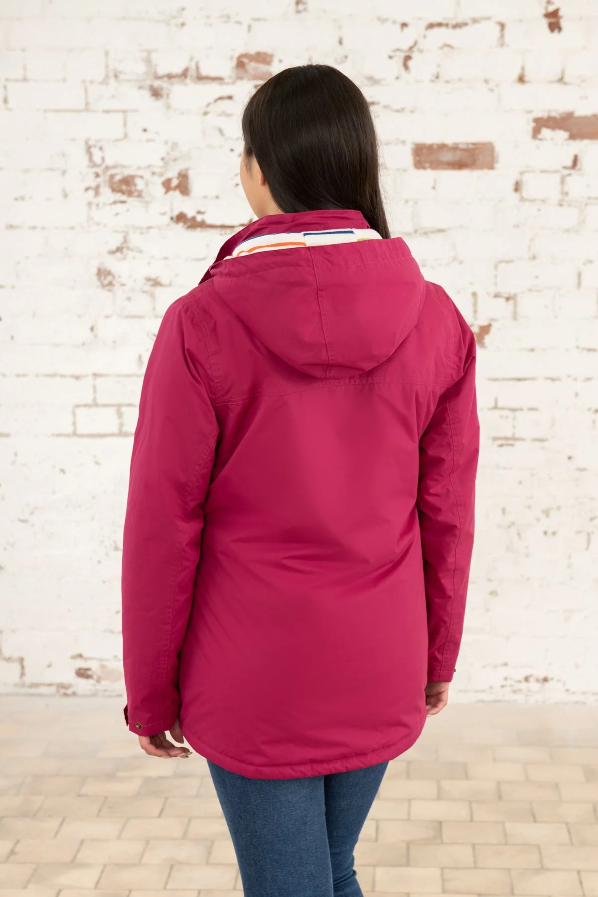 Eva Coat - Claret - Image 6