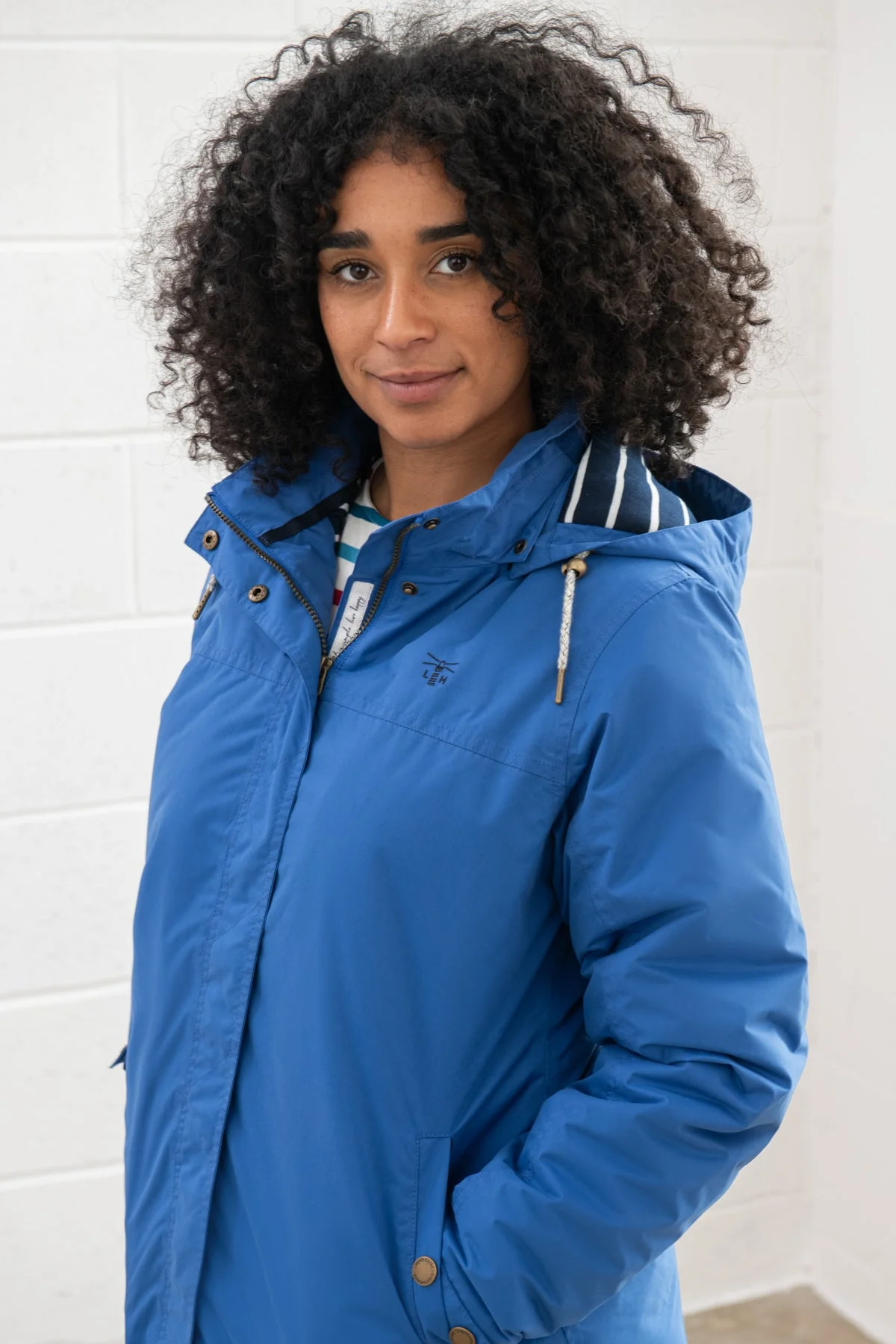 Eva Coat - Deep Indigo - Image 2